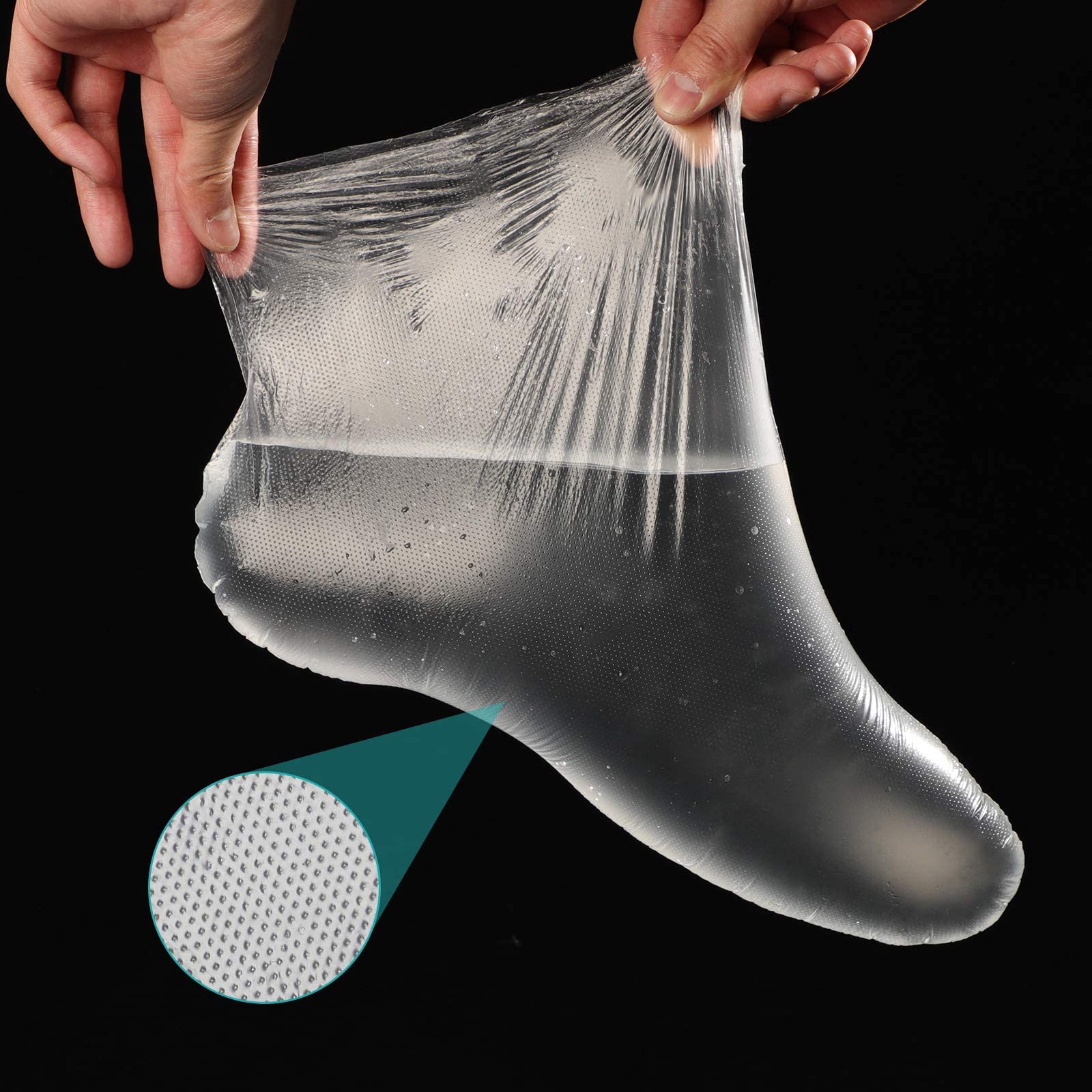 Segbeauty Paraffin Wax Bath Liners For Foot, 400Pcs Extra Large Xl Paraffin Foot Bags, Plastic Paraffin Bath Socks Hot Wax Thera