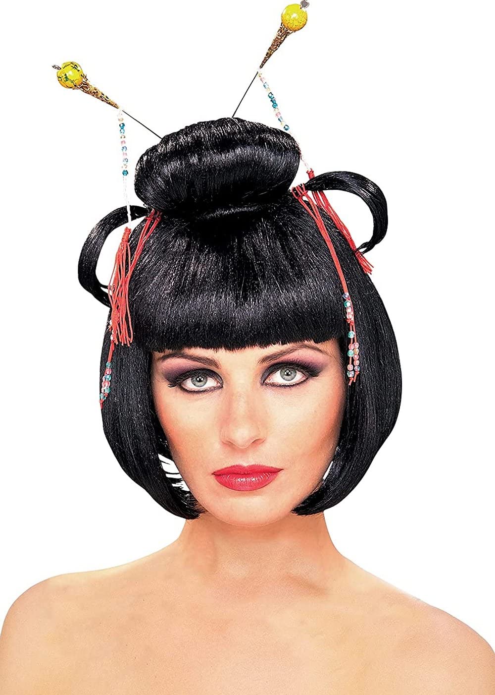 Geisha Asian Lady Costume Wig