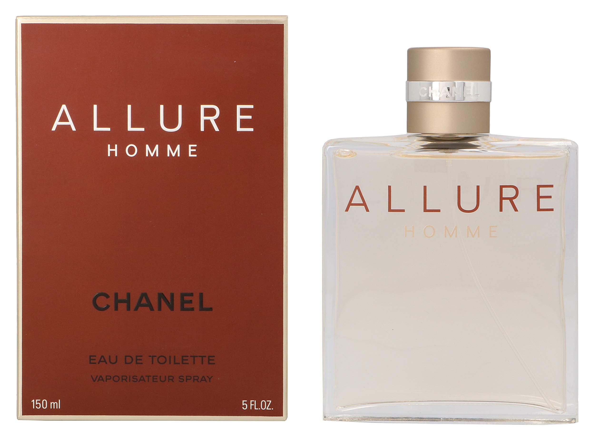 Allure Homme by Chanel EDT Spray 5.0 oz (150 ml) (m)