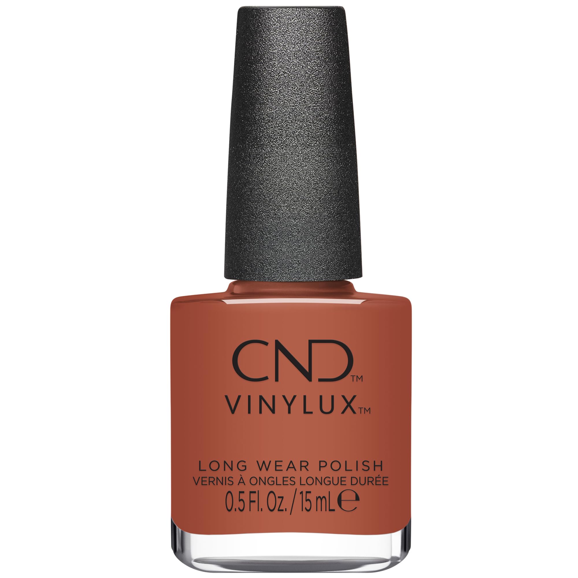 CND Vinylux Longwear Brown Nail Polish, Gel-like Shine & Chip Resistant Color, Terracotta Dreams, 0.5 fl. oz