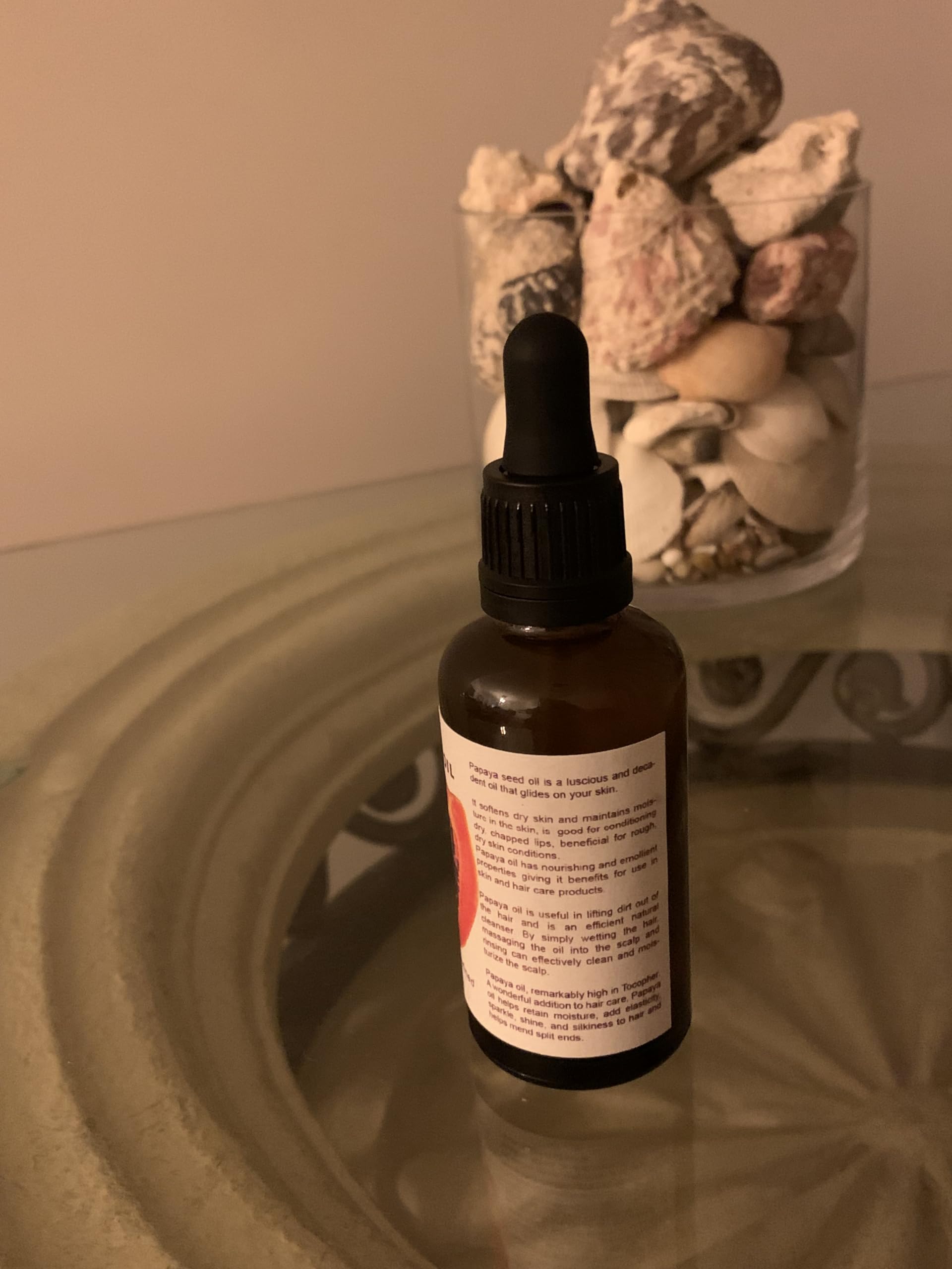 Best Nature's Cosmetics Papaya Seed Oil - Virgin (Cold Pressed, Unrefined) 2 fl oz