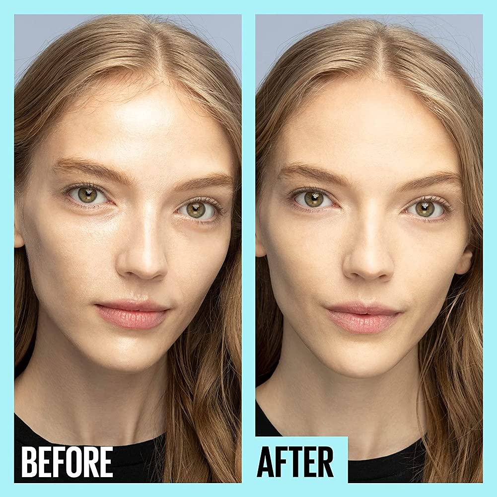 Maybelline Fit Me Matte + Poreless Mattifying Face Primer Makeup With Sunscreen, Broad Spectrum Spf 20, 16Hr Wear, Shine Control