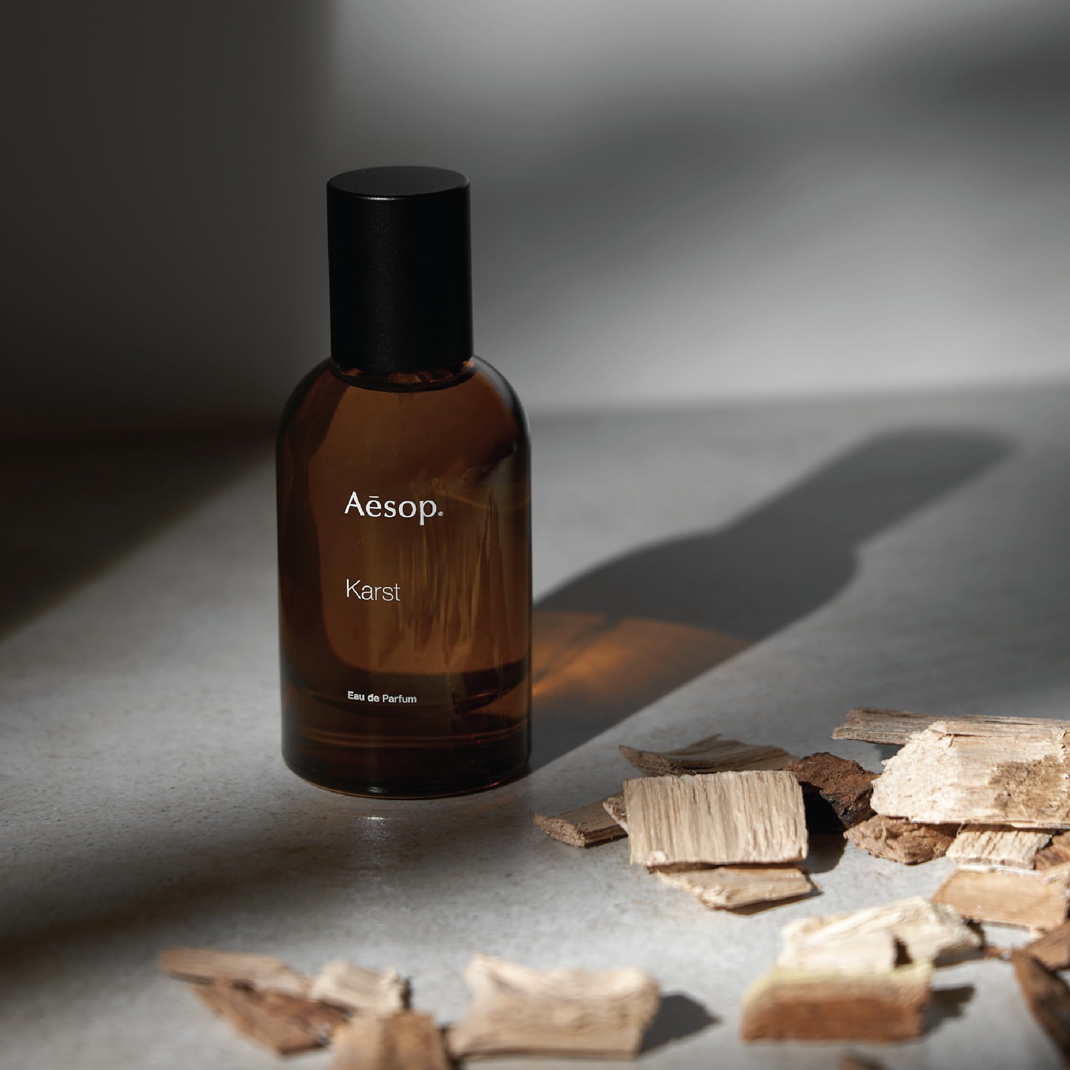 Aesop Karst Eau De Parfum - Fresh, Herbaceous Marine Fragrance With Juniper, Rosemary, And Vetiver | 1.6 Oz