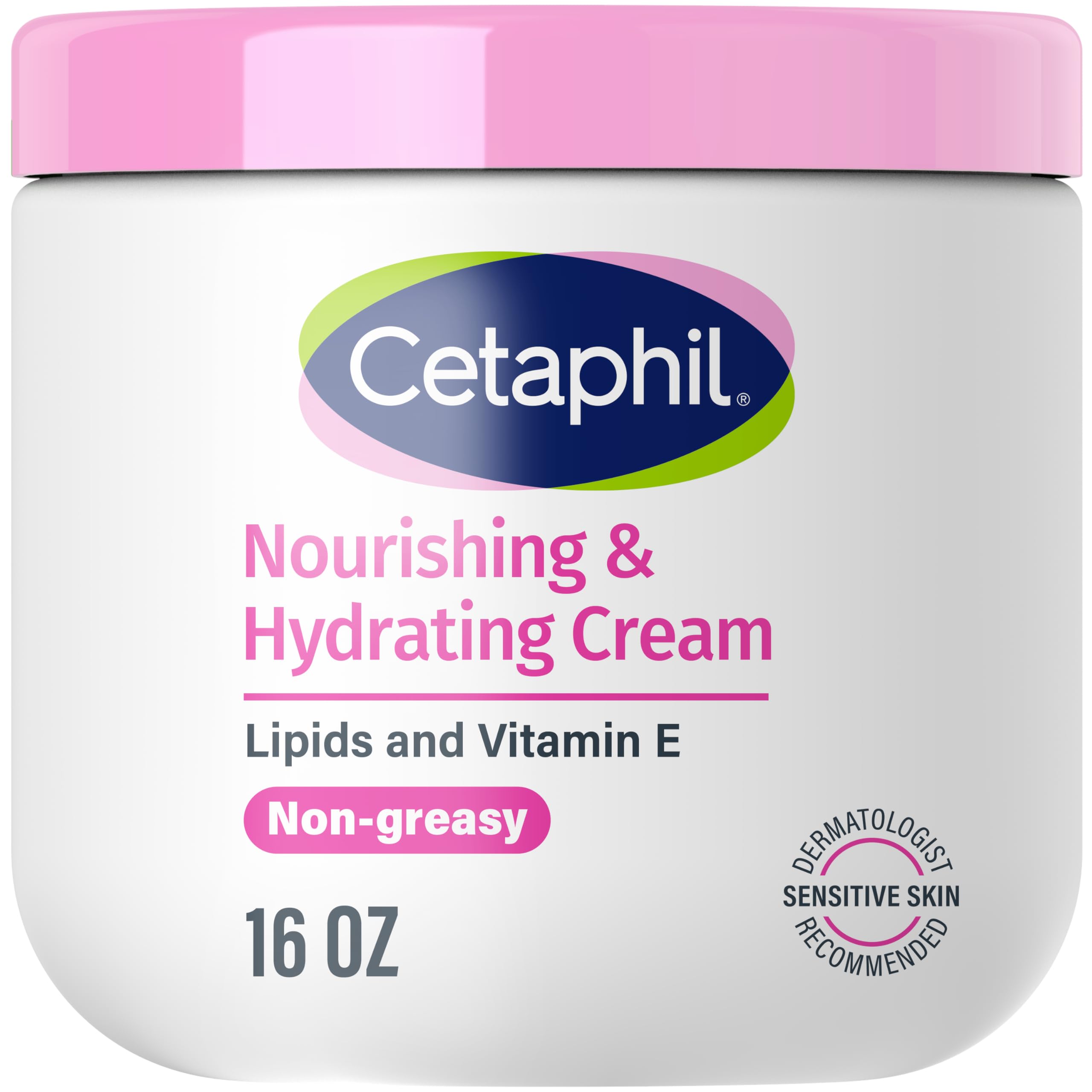 Cetaphil Nourishing Body Cream, OilInfused, Very Dry Skin, 16oz