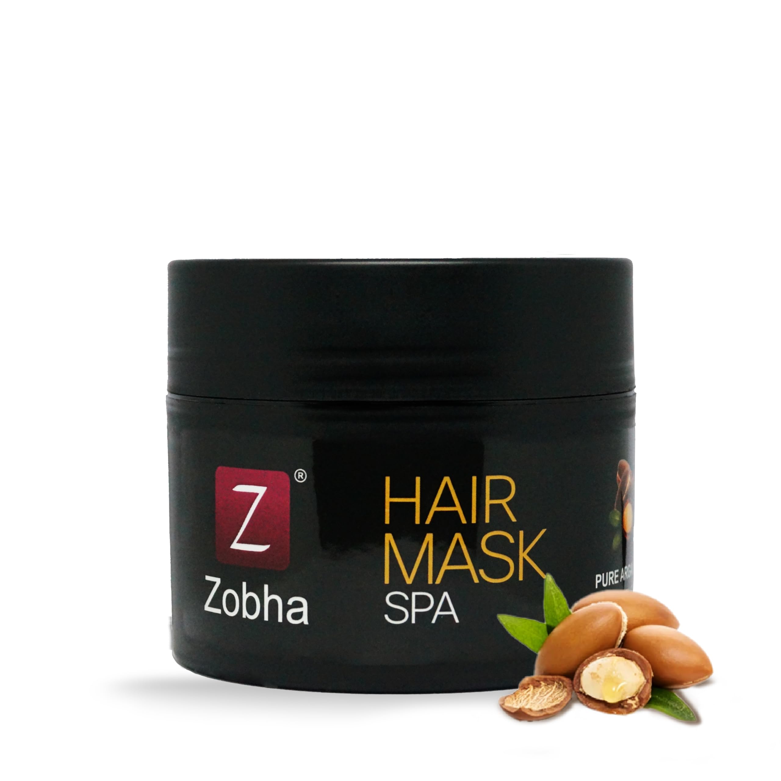 ZobhaS Argan Oil Hair Mask  Deep Repair & Nourishment For Dry, Damaged Hair  Reduces Split Ends, Boosts Shine & Scalp Circulat