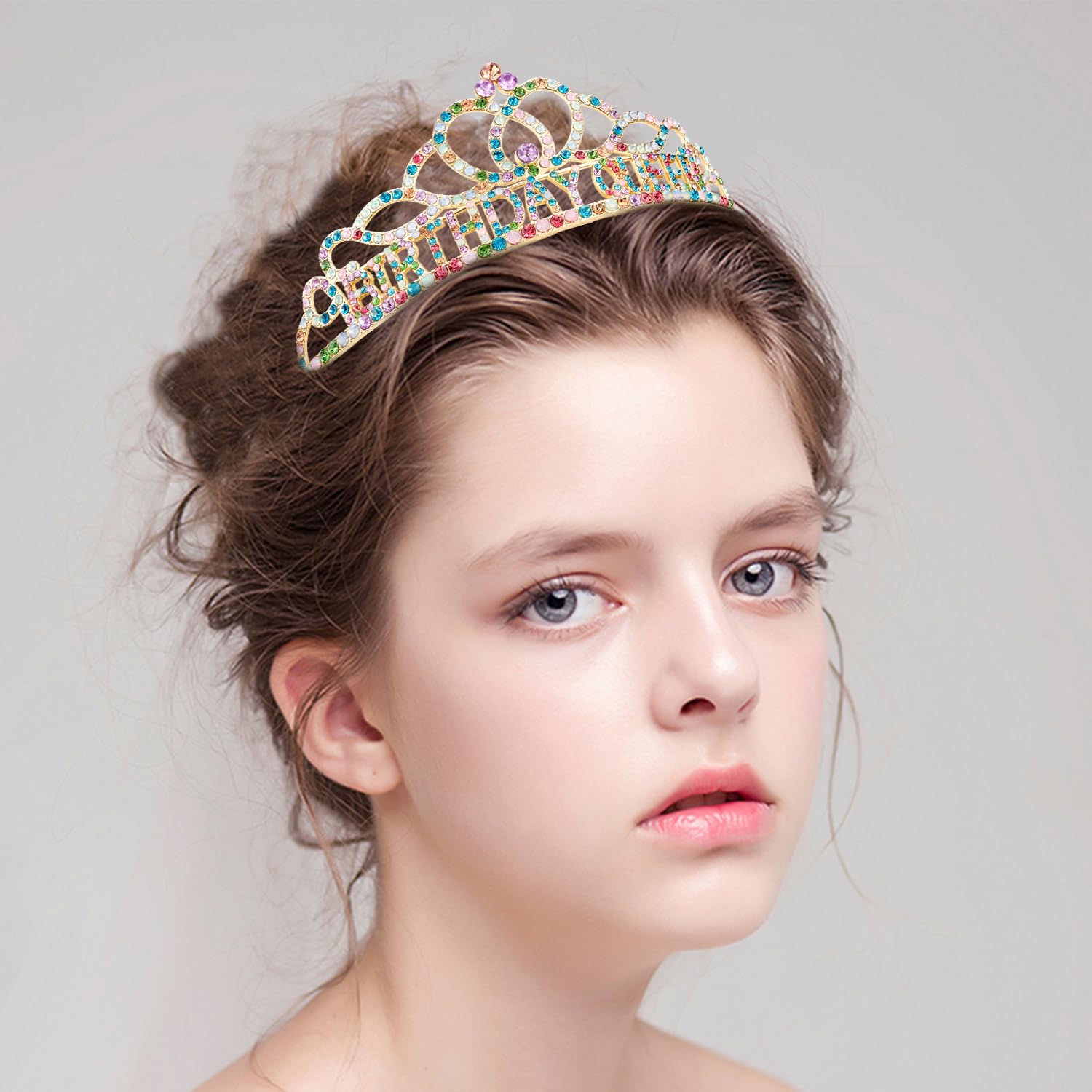 Chanaco Birthday Crown Birthday Sash For Women Birthday Queen Sash Tiaras For Women Happy Birthday Decorations Birthday Gifts Fo