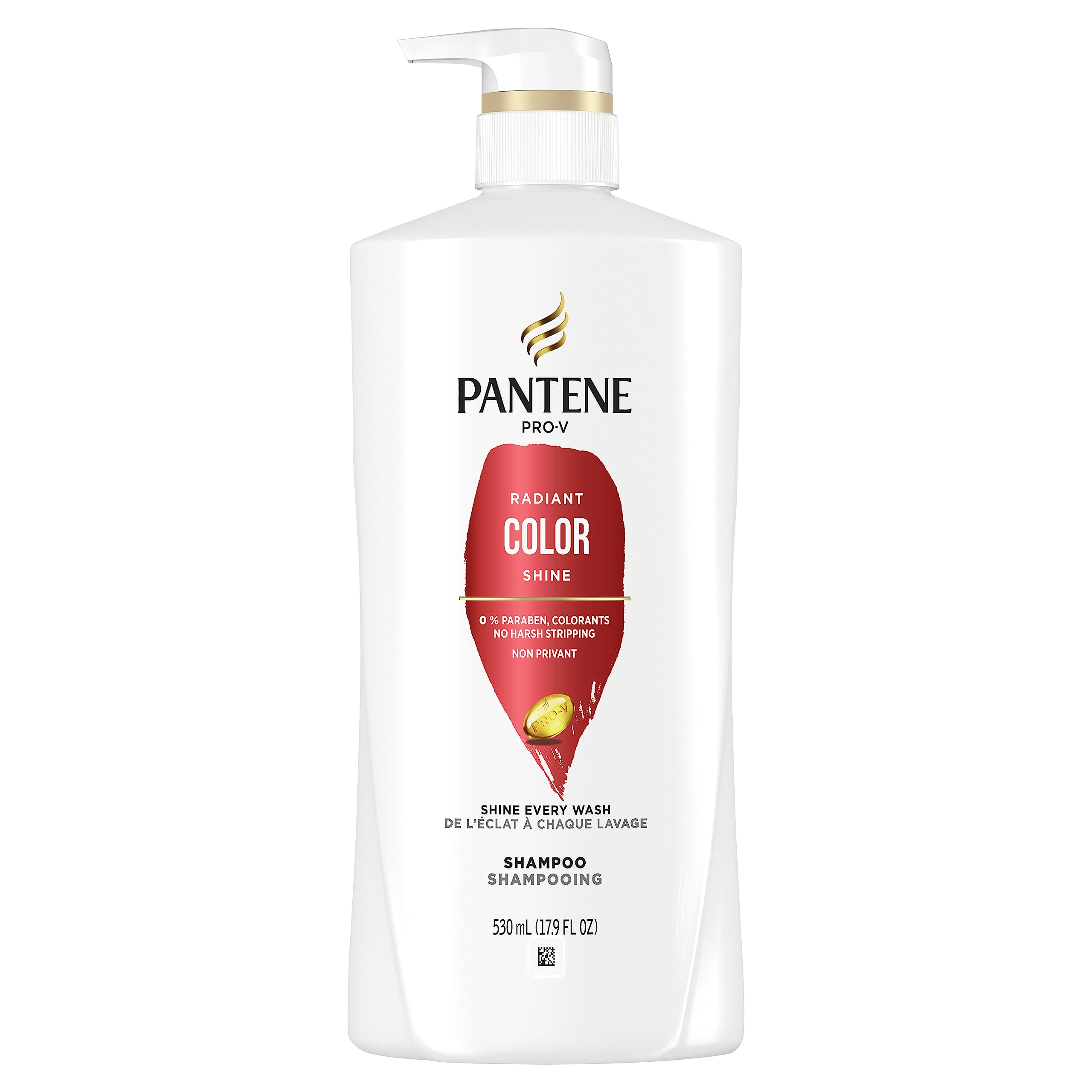 Pantene Pro-V Radiant Color Shine Shampoo, 17.9Oz/530Ml