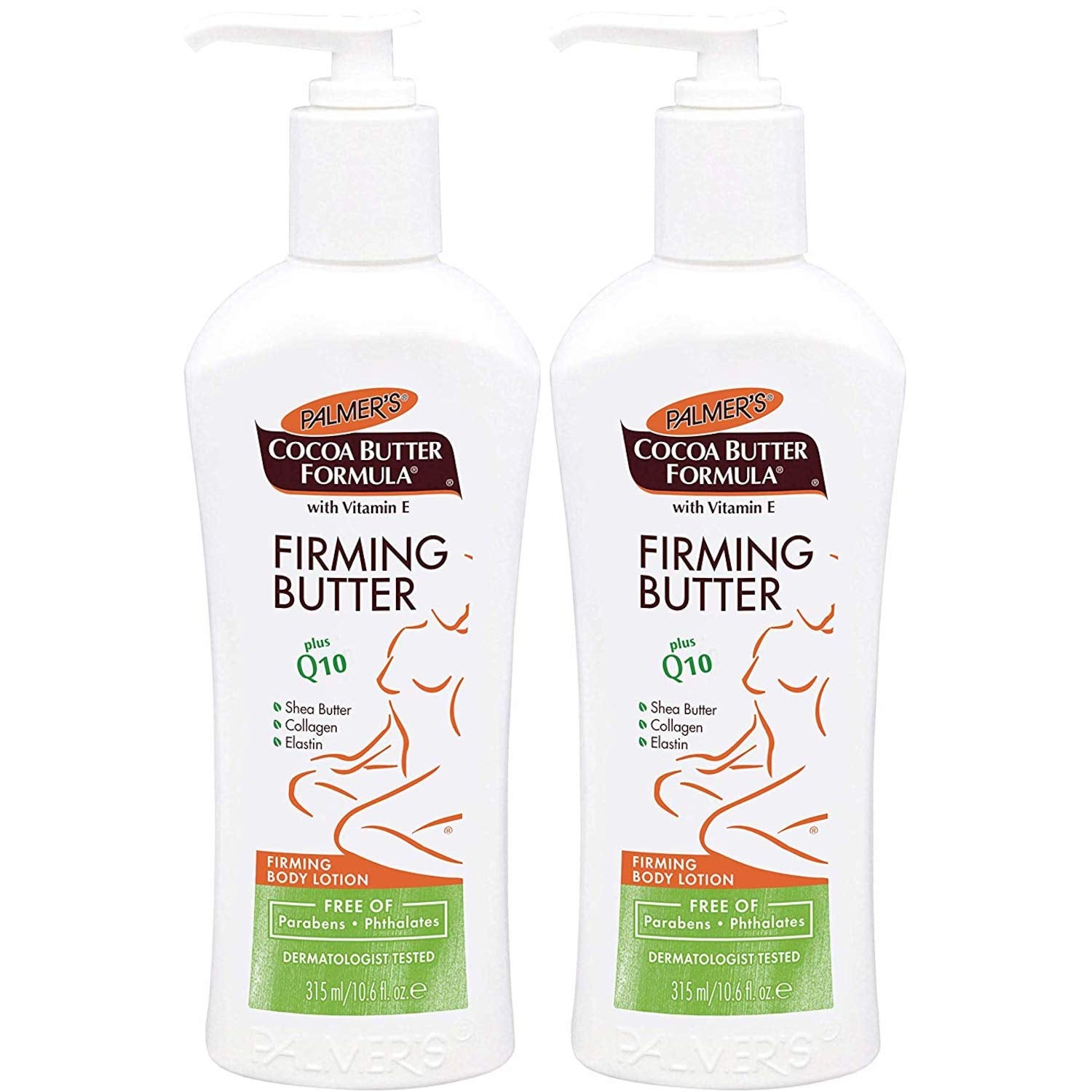 Palmers Cocoa Butter Firming Butter 10.6 Ounce Pump (313Ml) (2 Pack)