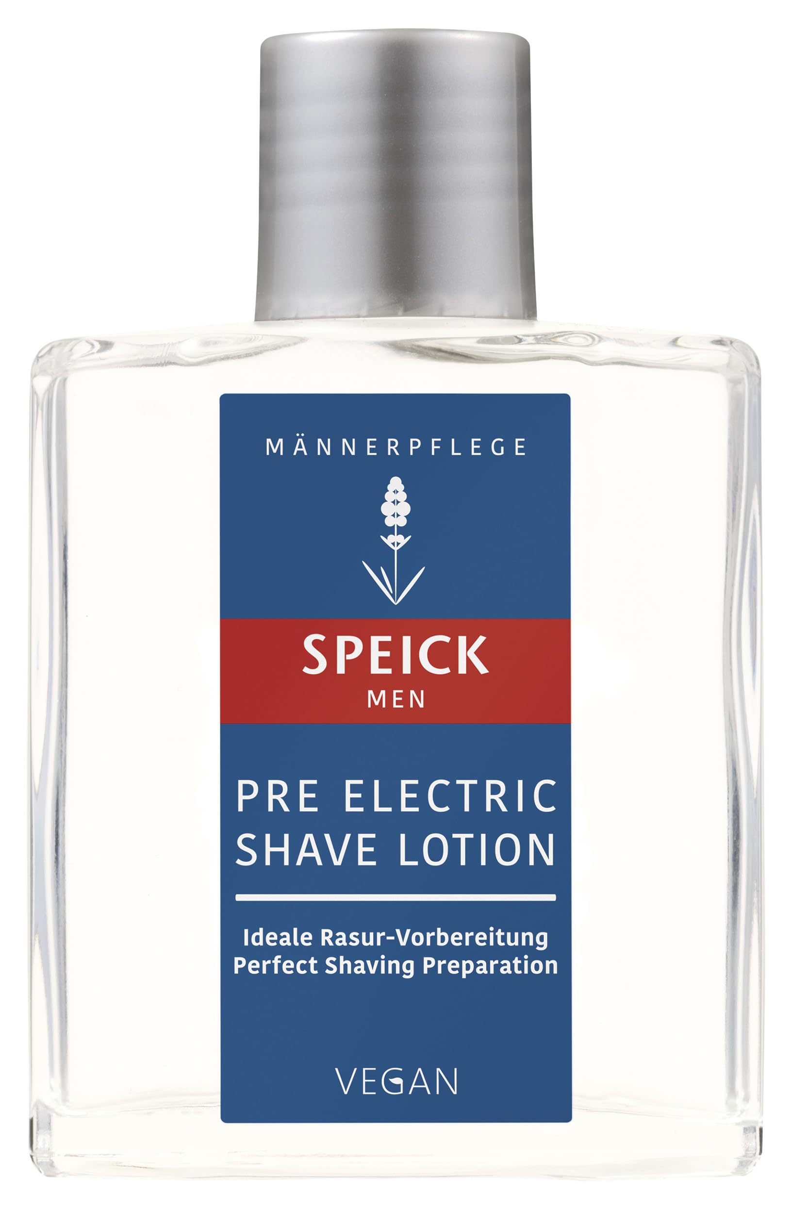 Speick Men Pre Electric Shave Lotion with Relaxing Lavender Oil and a Blend of Essential Oils, Natural Vegan Skin Care, 3.4 Fluid Ounces-New Condition