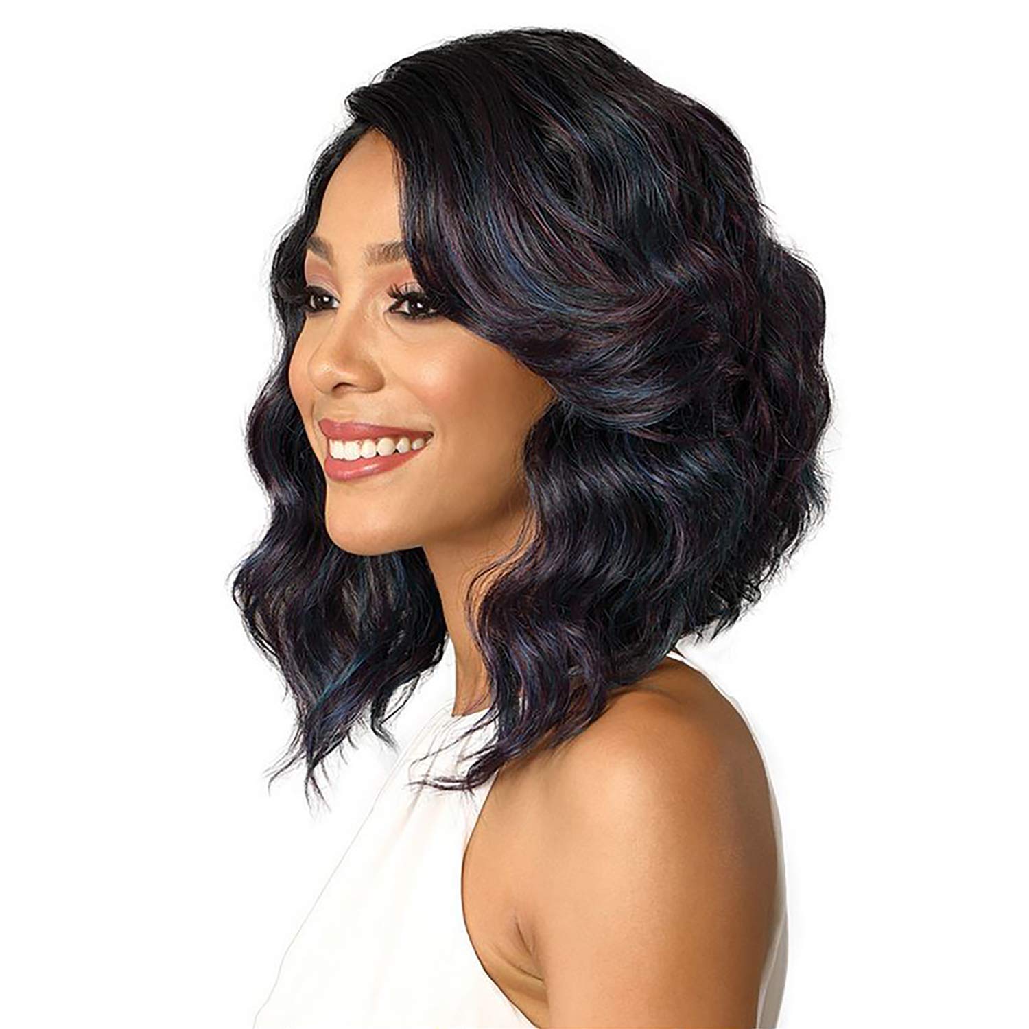 Bobbi Boss Premium Synthetic Lace Front Wig - Mlf181 Denna (Tt1B/Pul99)