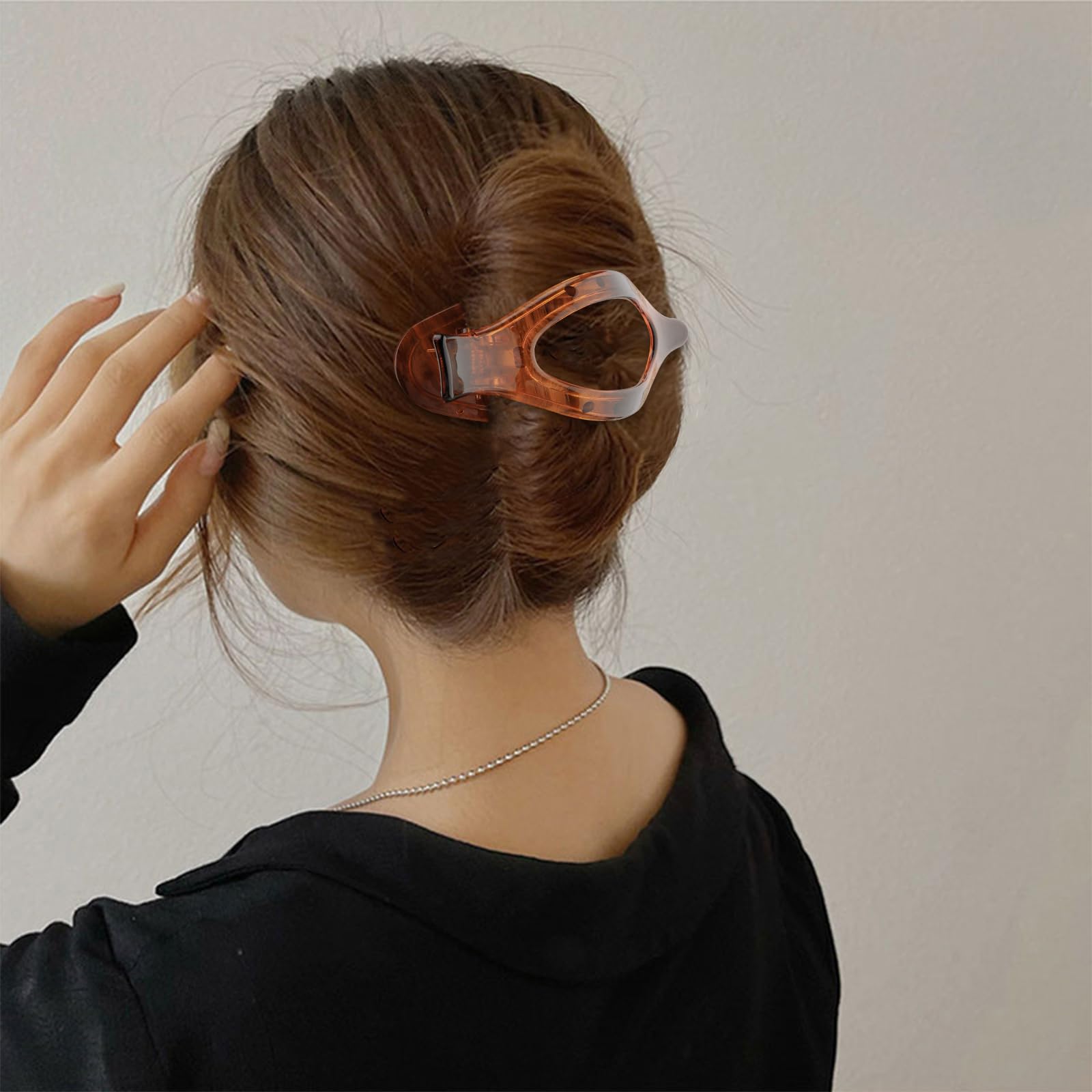 Canitor Hair Accessories: 4 Pcs Claw Clips For Thick/Thin Hair - French Duck Billed Alligator Clips For Women And Girls
