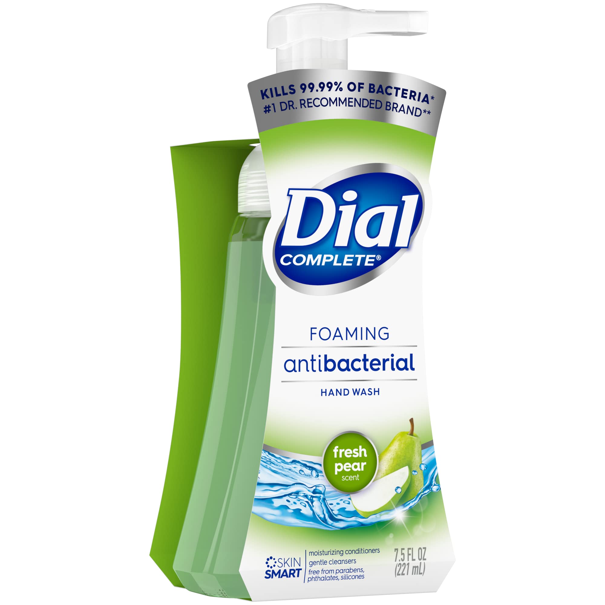 Dial Complete Antibacterial Foaming Hand Wash - Fresh Pear - 7.5 Oz - 2 Pk
