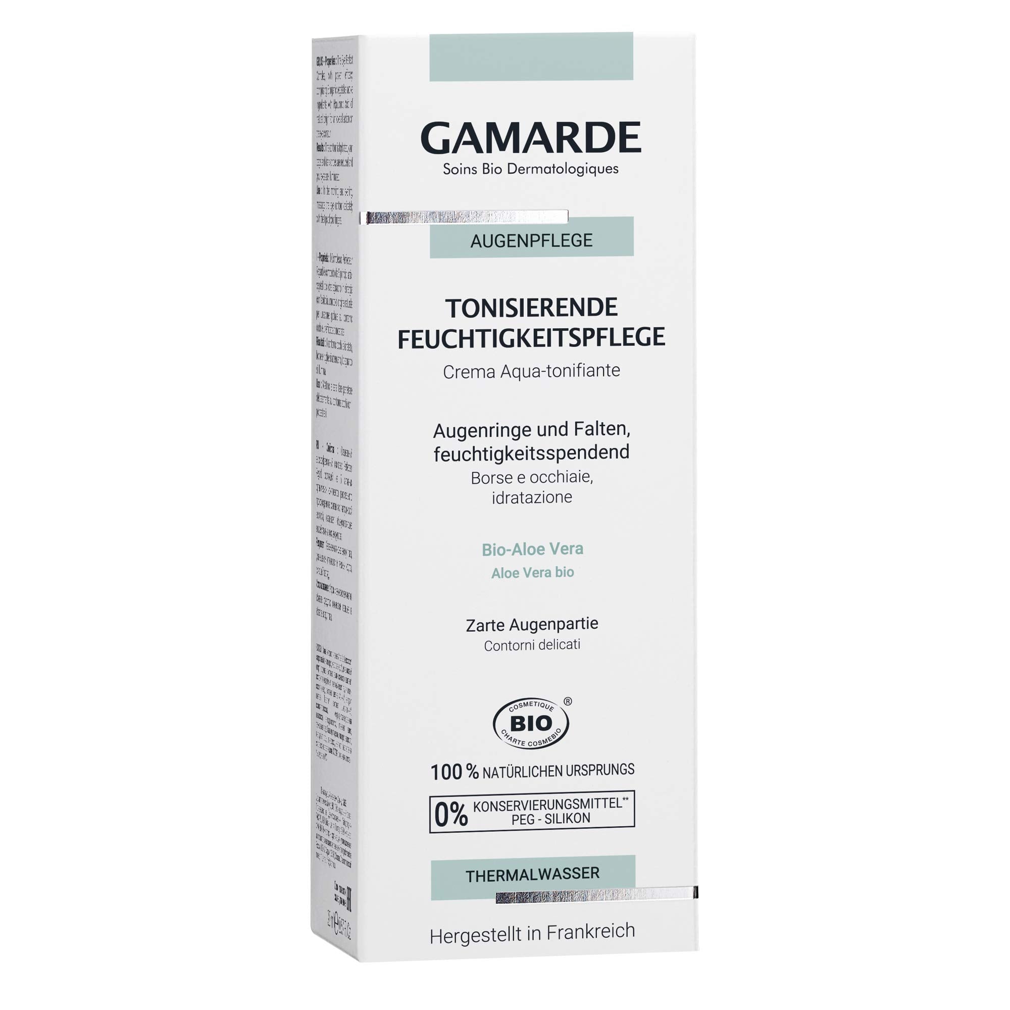Aqua-Toning Cream Bag And Wrinkles Hydrates By Gamarde For Women - 0.67 Oz Cream