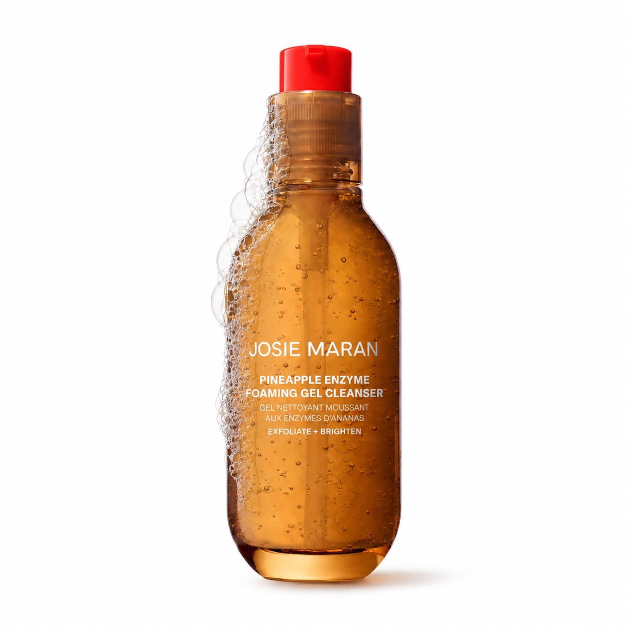 Josie Maran Pineapple Enzyme Foaming Gel Face Cleanser, 5 fl oz