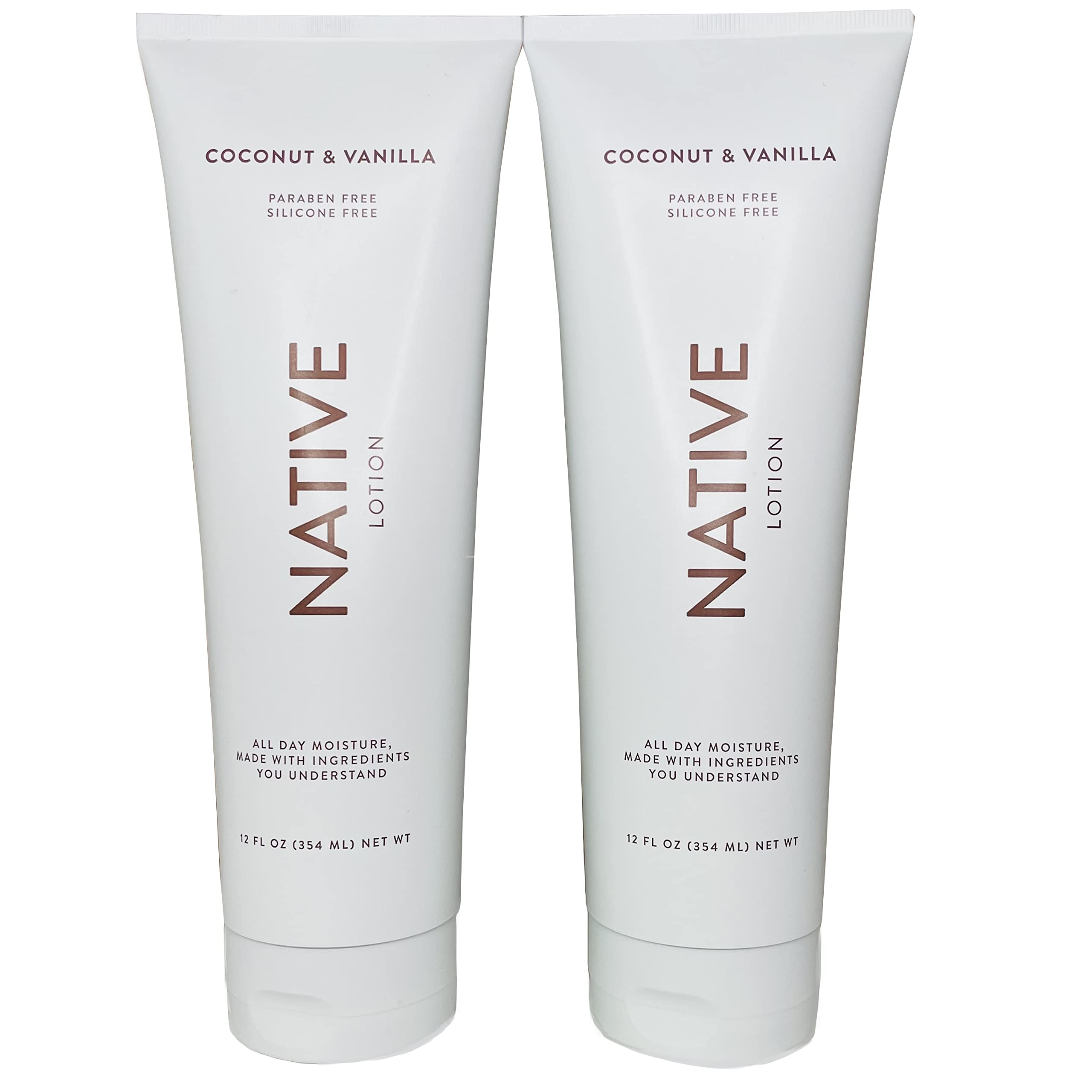 Native Lotion for Women, Men | Sulfate Free, Paraben Free, Dye Free, with Naturally Derived Clean Ingredients Leaving Skin Soft 