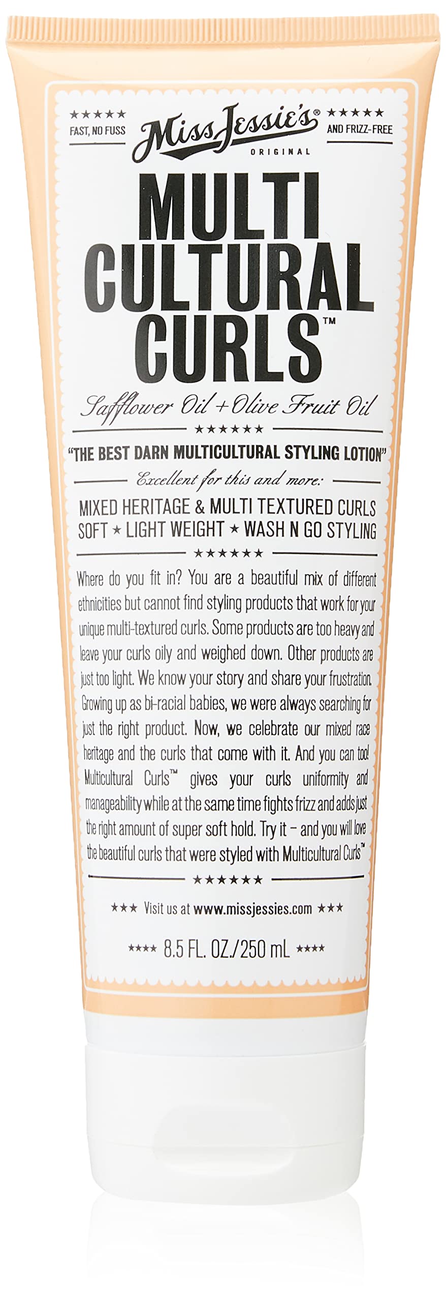 Miss Jessies Multi Cultural Curls Unisex Cream 8.5 Oz