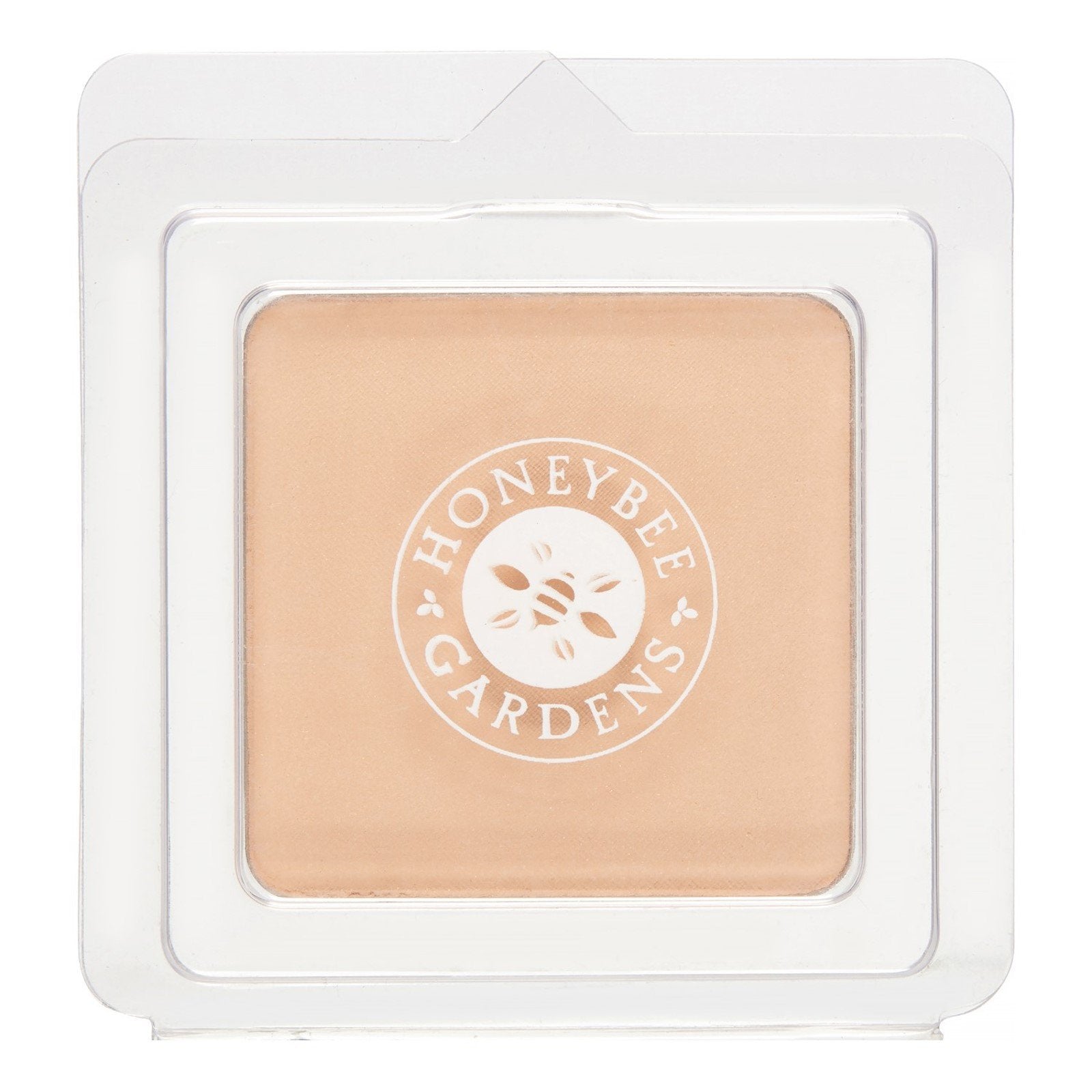 Honeybee Gardens Pressed Mineral Powder Foundation Refill, Luminous, Lightly Warm Neutral Shade, Adjustable Coverage, Natural Fi