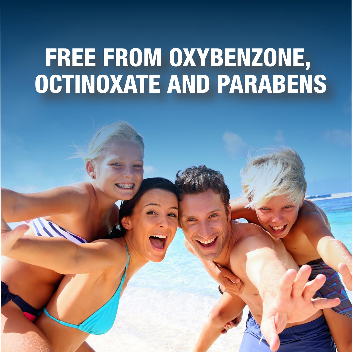 CoreTex Sun X 50 SPF Broad Spectrum Sunscreen Lotion - 32oz Bottle of Paraben, Oxybenzone, Octinoxate, & Oil Free Sunscreen - No