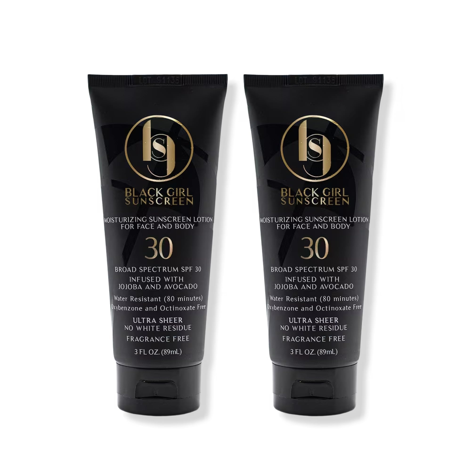 Black Girl Sunscreen SPF 30 for the Face & Body - Moisturizing Sun Protection, SPF 30, Sun Lotion for Women, Ultra Sheer, Travel