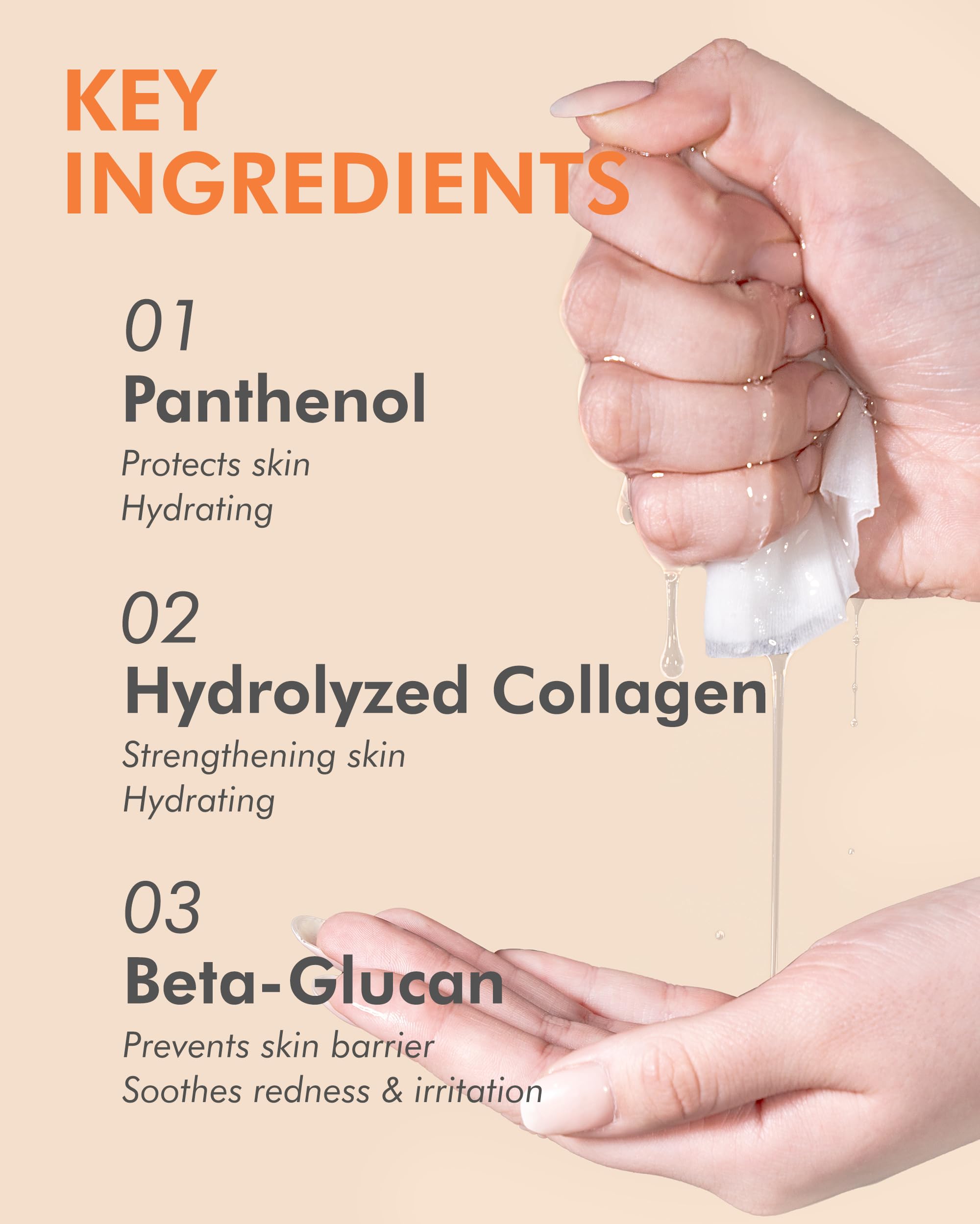 Dermal Apricot Collagen Essence Korean Facial Mask Sheet Pack Of 10 - Nourishing, Revitalizing Complexion, Skin Glow - Hypoaller
