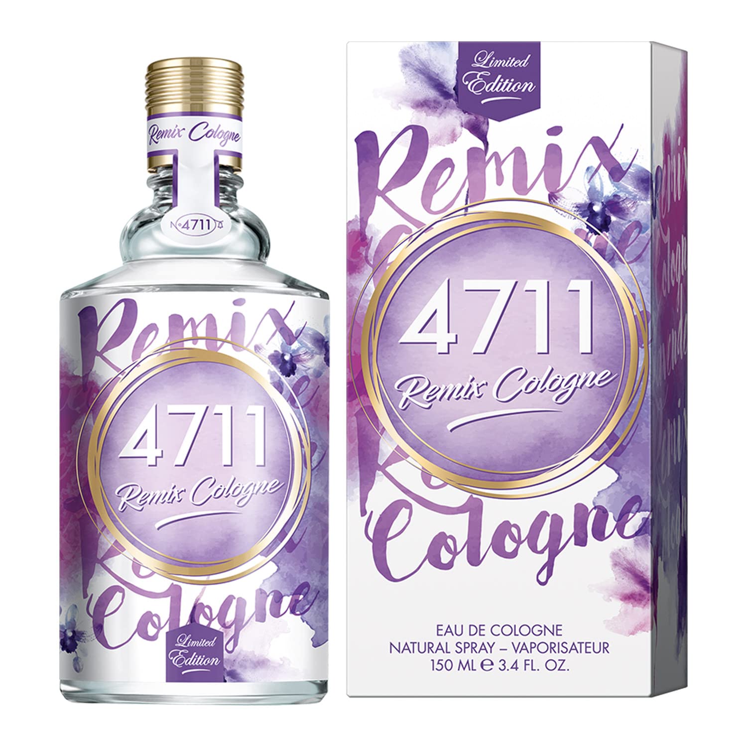 4711 Remix Cologne Lavender By Muelhens, 5.1 Oz Eau De Cologne Spray For Unisex