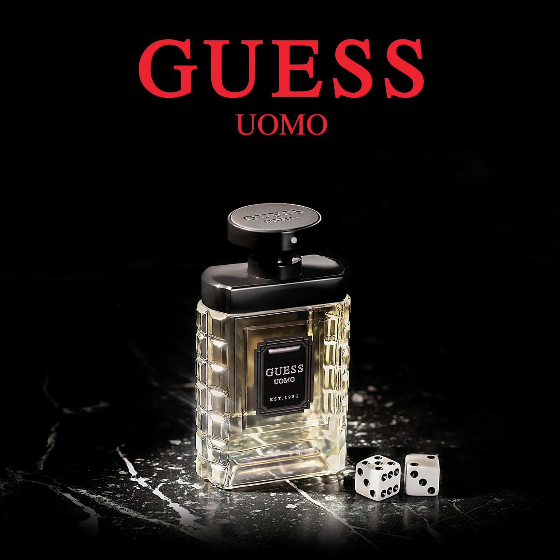 Guess Uomo Eau De Toilette, 1.0 Fl Oz