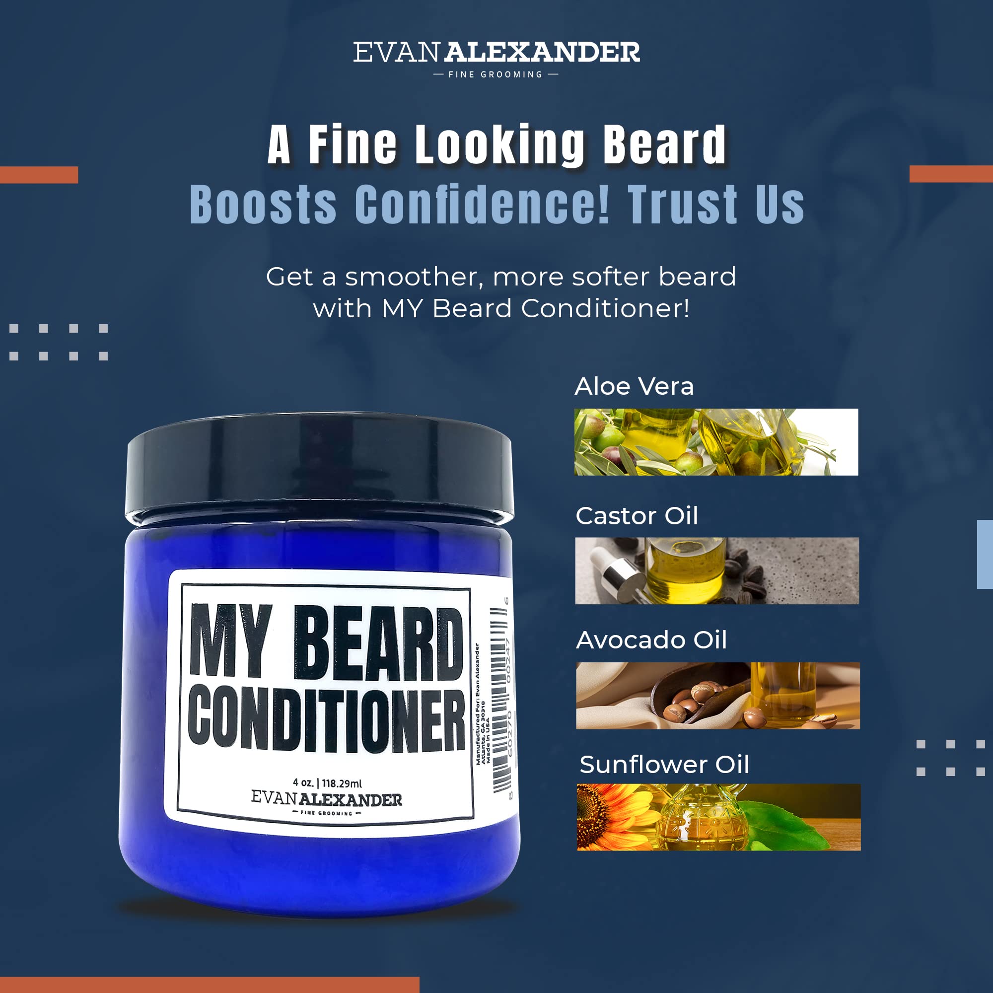 Evan Alexander Grooming MY Beard Conditioner - 4 oz