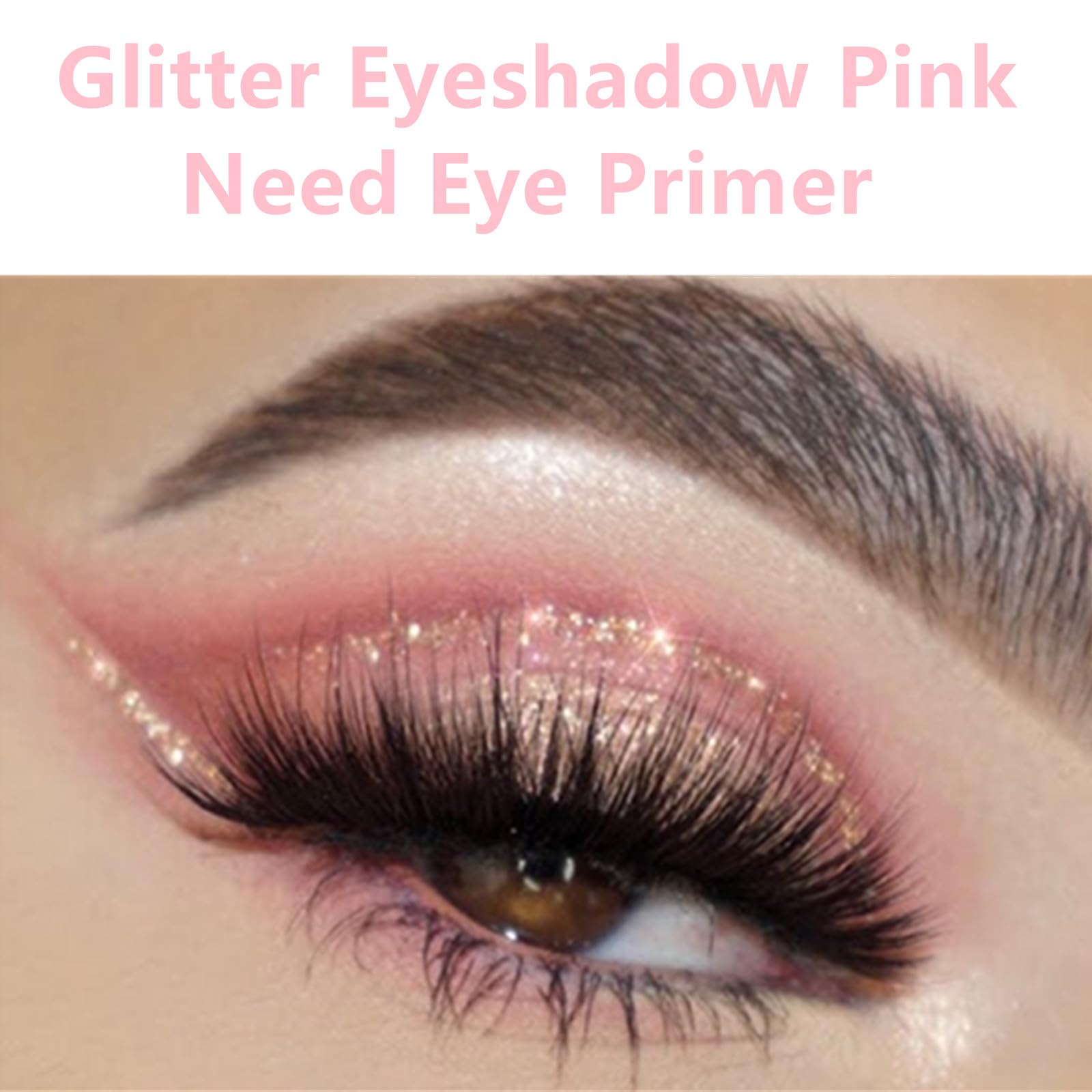 Go Ho Pink Hair and Body Glitter Spray,Holographic Glitter Highlighter Powder Spray,Festival Glitter Dry Powder Makeup for Cloth