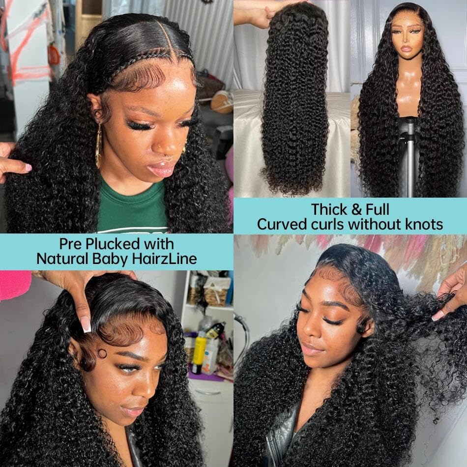 200% Density 32-Inch Longer Length Wig Highlight Lace Front Wigs Human Hair Pre Plucked 13X4 Fb/27 Ombre Body Wave Lace Front Wi