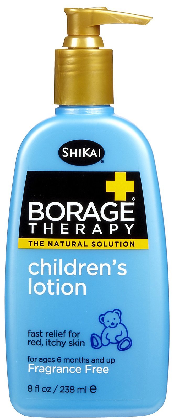 Shikai Borage Dry Skin Therapy Childrens Lotion - 8 Oz, 4 pack