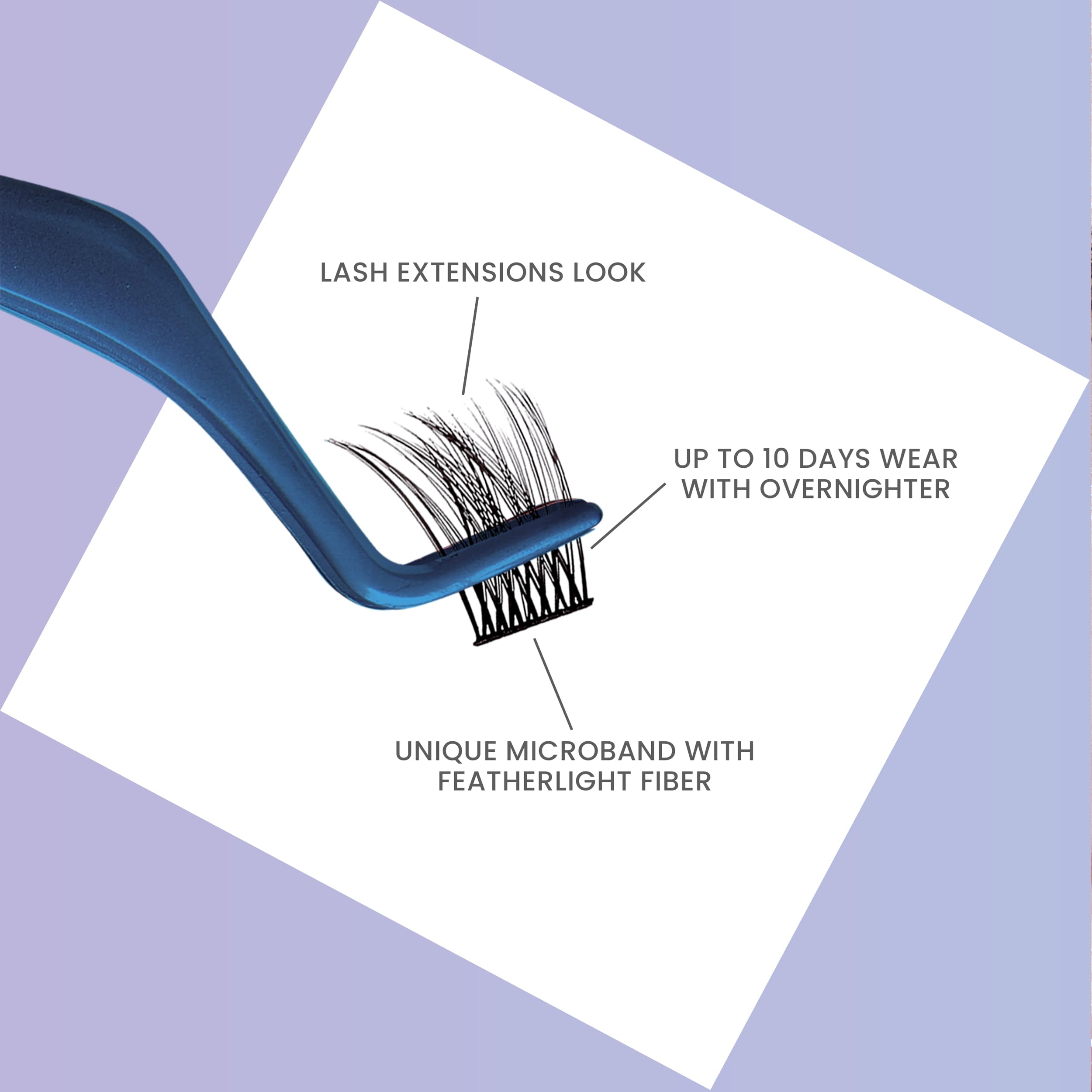 Kiss Falscara Remover For Lash Adhesive, Makeup, And False Eyelash Wisps, Rosewater Infused Gentle Nourishing Formula, Includes