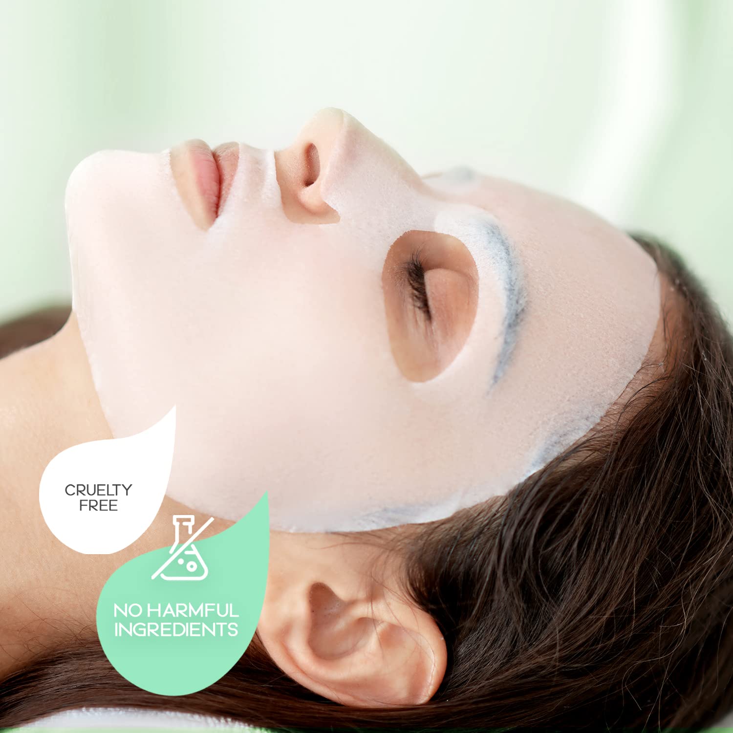 Give Them Lala Stay Calm Soothing Sheet Mask [Set Of 4] Calming Face Sheet Masks With Aloe Vera & Chamomile- Moisturizing Facial
