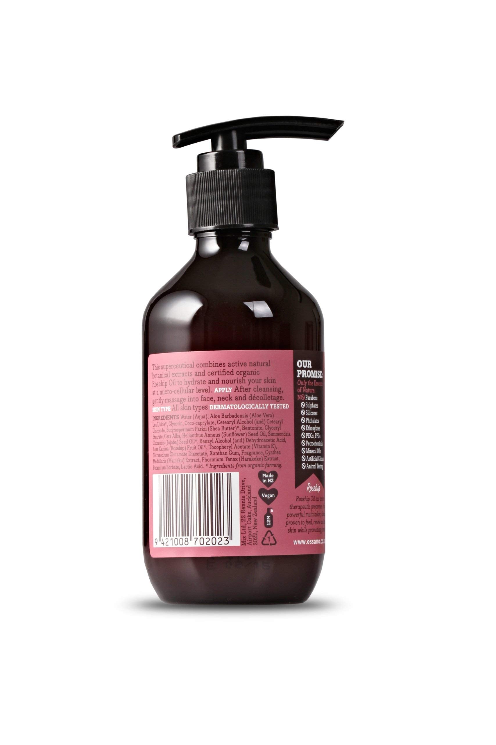 Essano Rosehip Regenerating Facial Moisturiser, 140ml (4.7 oz)