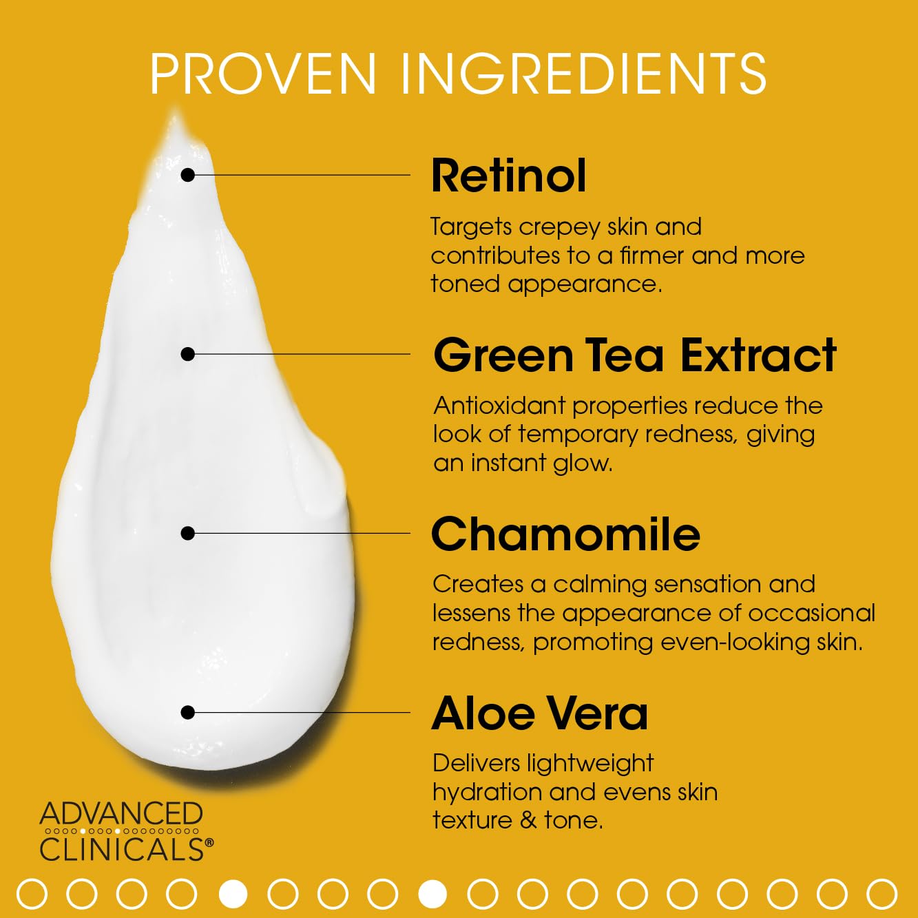 Advanced Clinicals Retinol Body Lotion - 16 Oz Moisturizer for Crepey Skin, Wrinkles & Sun Damage - Body Cream