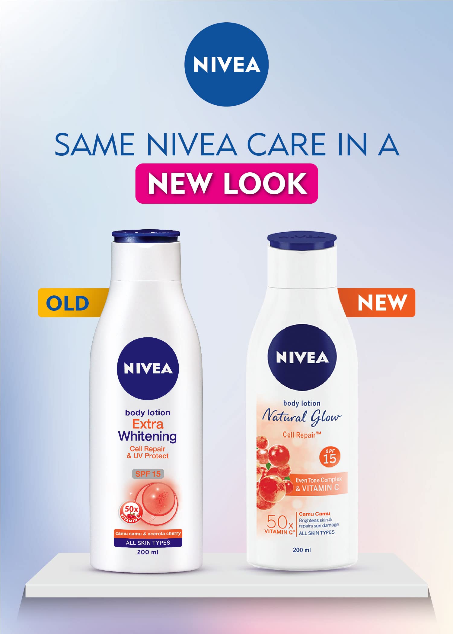 Nivea Body Extra Whitening Body Lotion, 200Ml