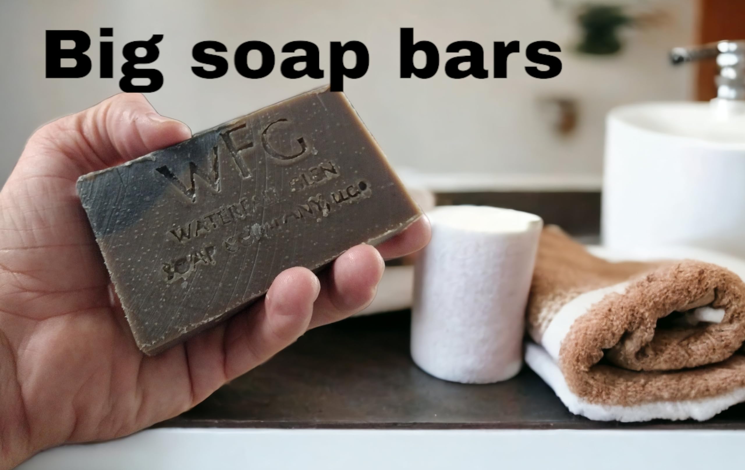 Wfg Waterfall Glen Soap Company, Llc, Mistique, Sandalwood, Patchouli And Spices Bath Soap, Body Soap, Natural Vegan Soap Enrich