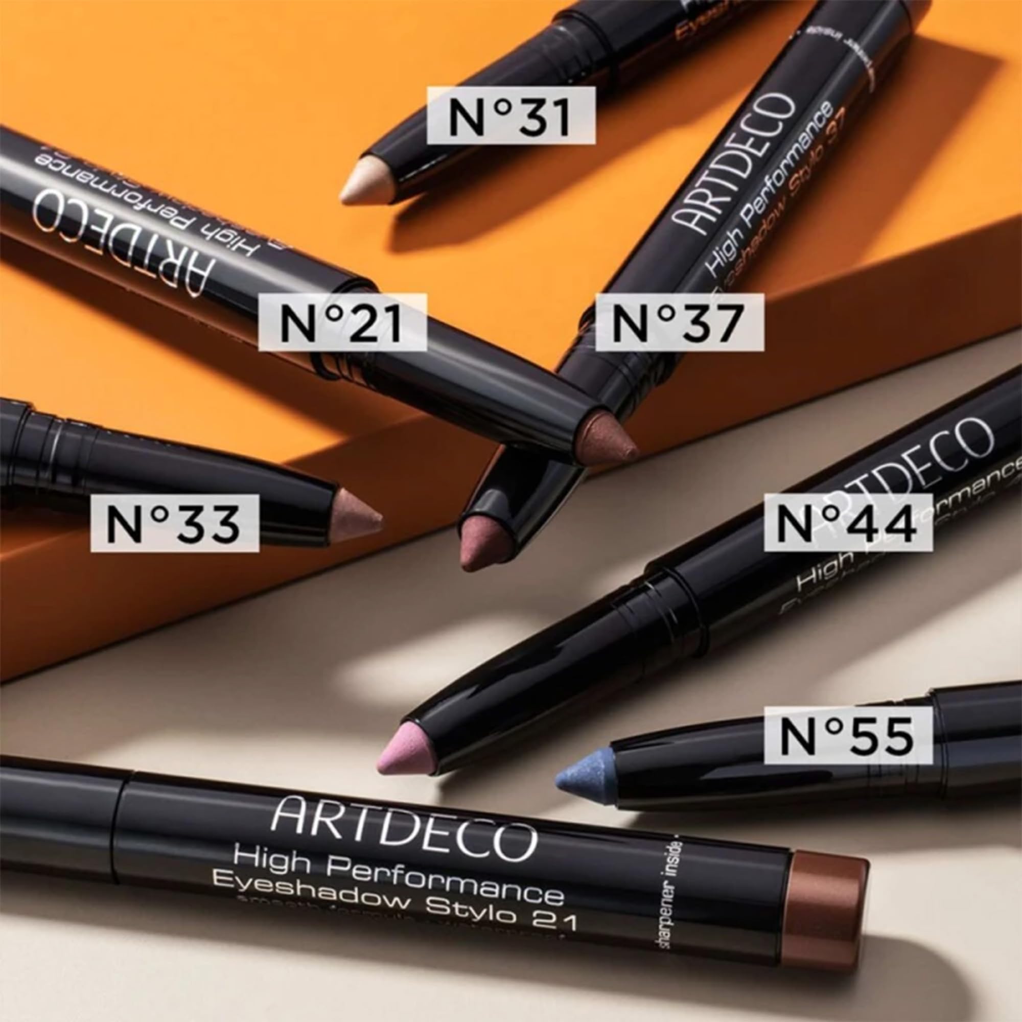 Artdeco High Performance Eyeshadow Stylo - Benefit Lavender Grey N46-3 In 1 Stick: Eyeshadow, Eyeliner & Kajal - Glides On & Ble