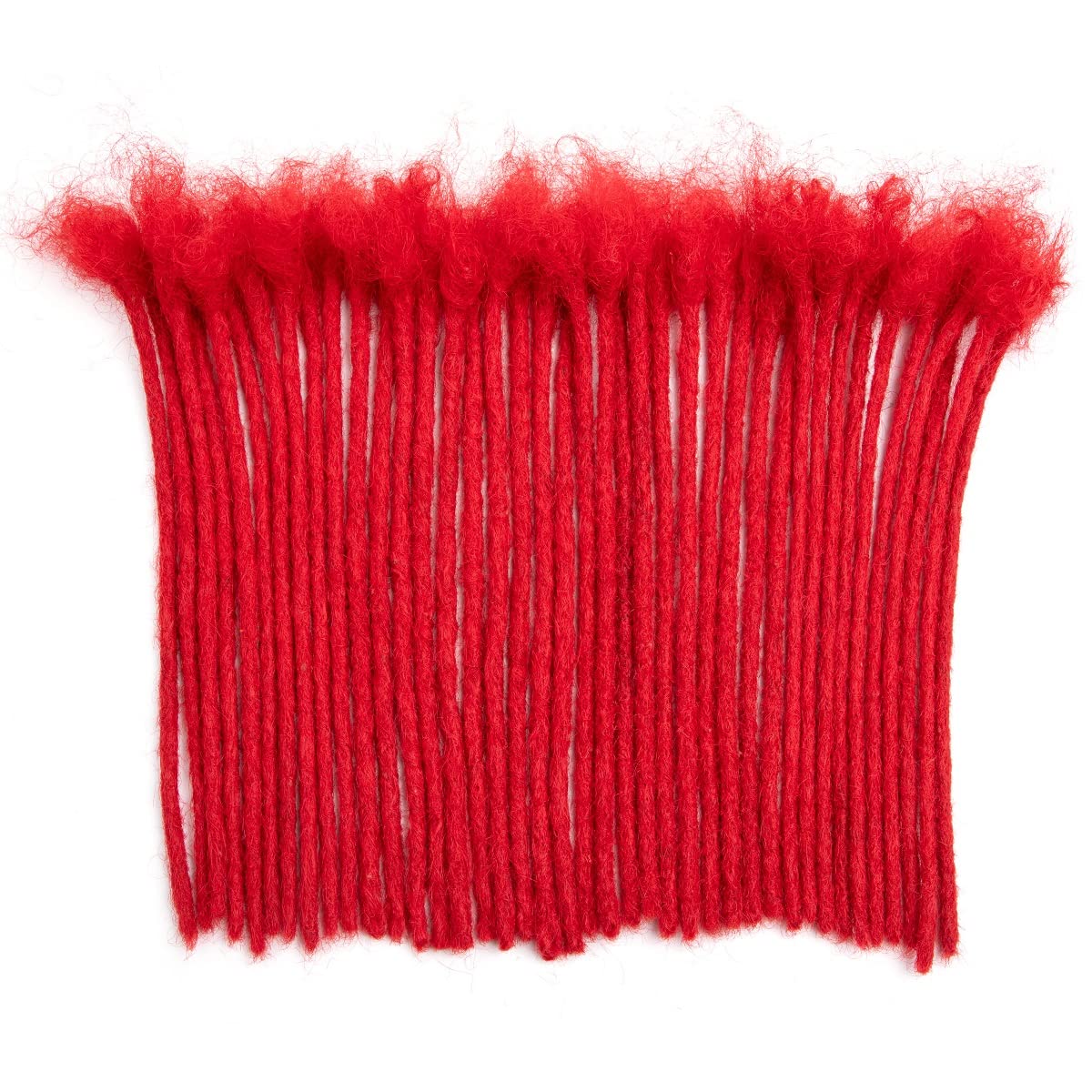 Teresa Small 100% Human Hair Dreadlock Extensions for Men/Women/Kids 0.4cm Width Full Hand-made Permanent Dread Locs Human Hair