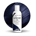 Adore Semi Permanent Hair Color - Vegan and Cruelty-Free Hair Dye - 4 Fl Oz - 178 Royal Navy (Pack of 1)