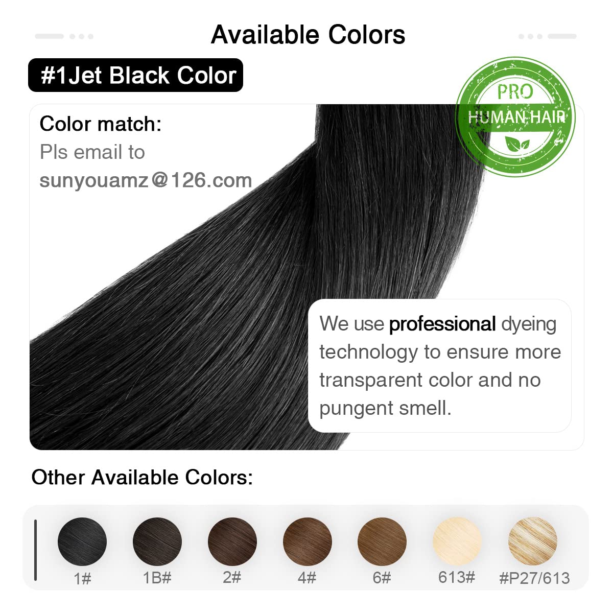 SUYYA Clip in Hair Extensions Real Human Hair,Jet Black Clip in Hair Extensions Human Hair Straight Hair Extensions Clip ins Dou