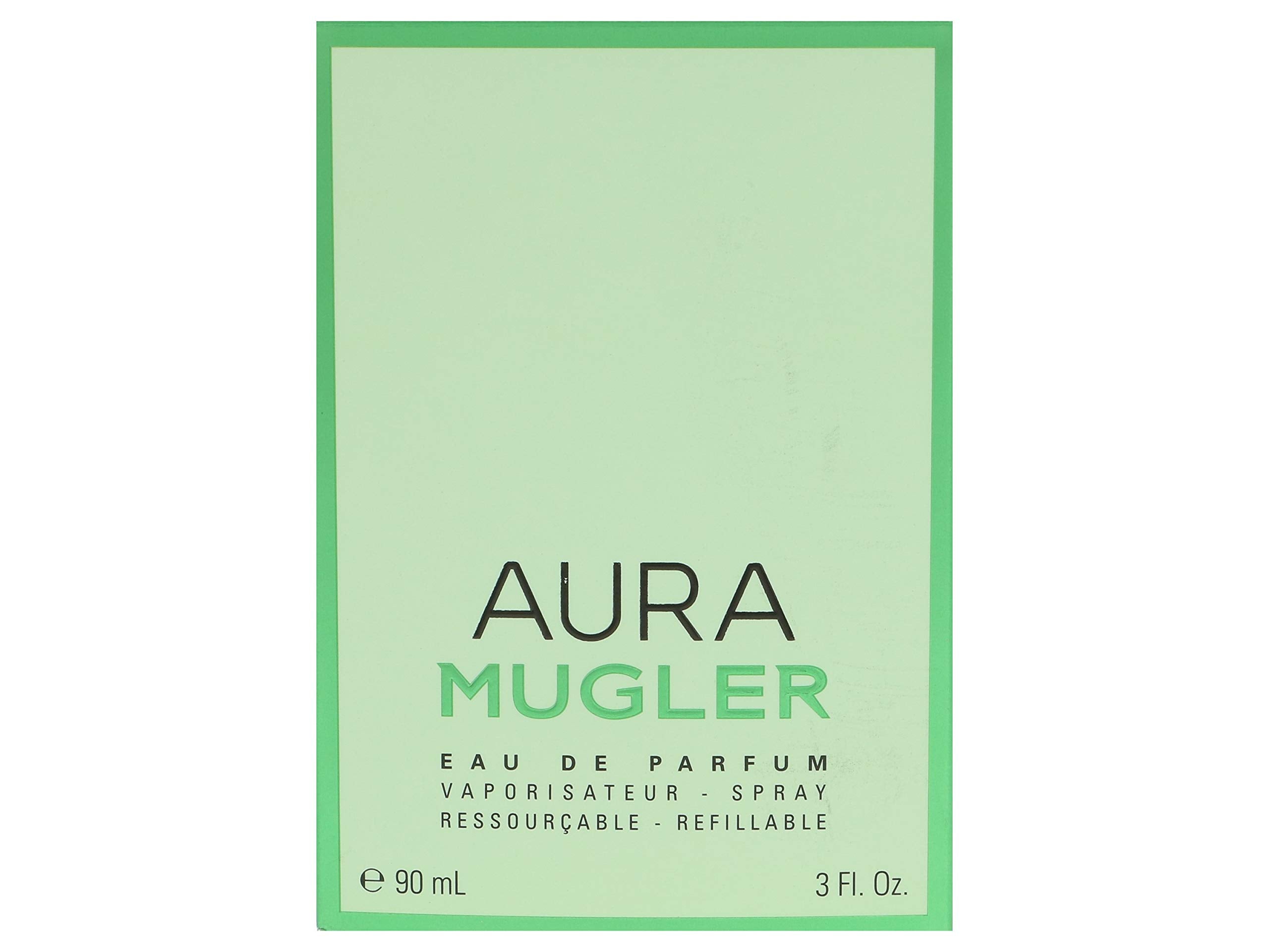 Aura MUGLER 90 ml refillable Spray EDP
