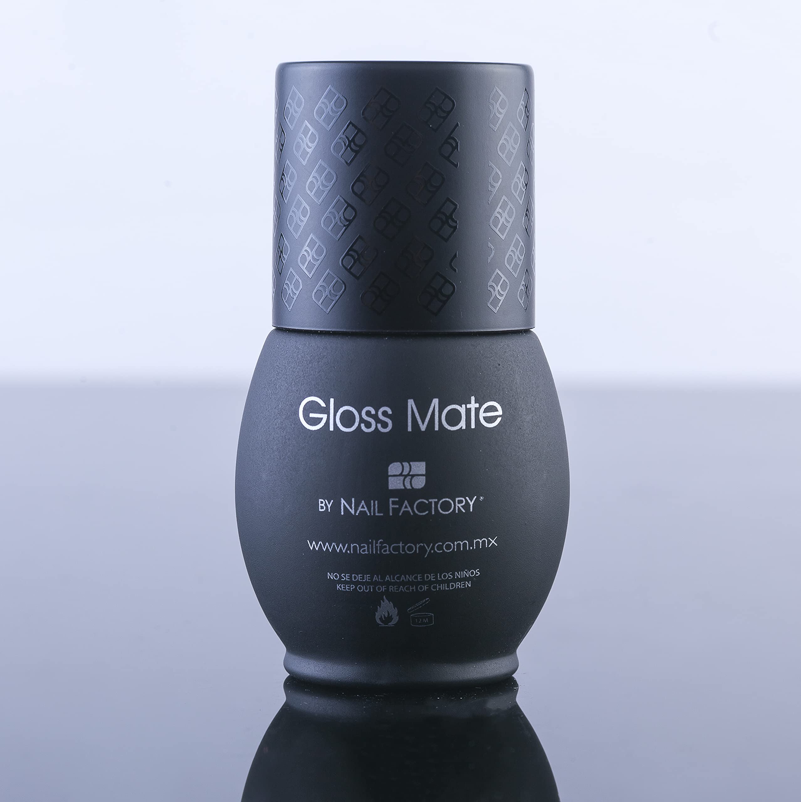 One Shot Laccover - Nail Polish Topcoat Matte Finish And Long Lasting, Soak Off Uv Led Lamp Nail Drying. 1/2 Fl Oz.