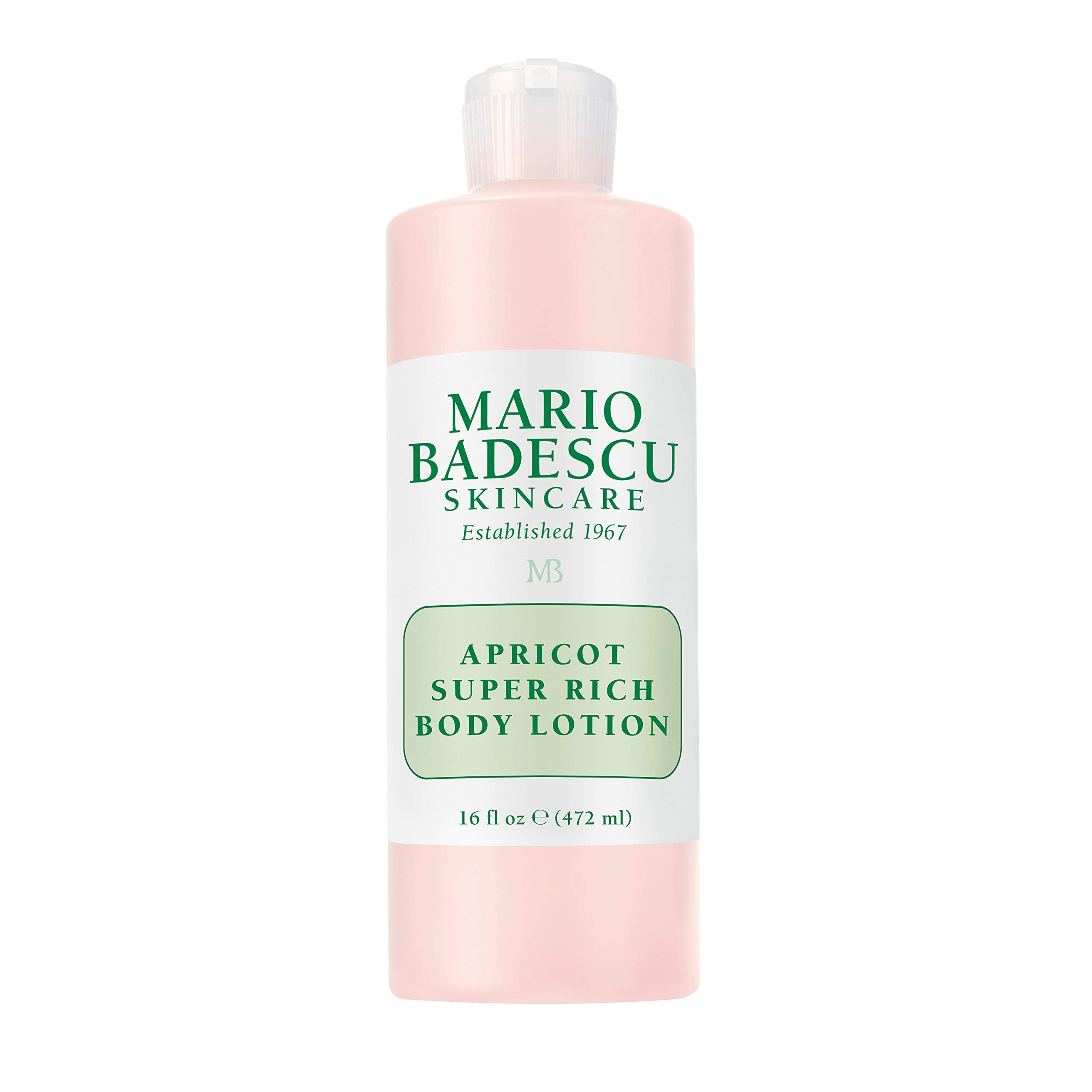 Mario Badescu Apricot Super Rich Body Lotion Enriched With Vitamins A And E - Delicately Scented Lotion With Nourishing, Skin-So