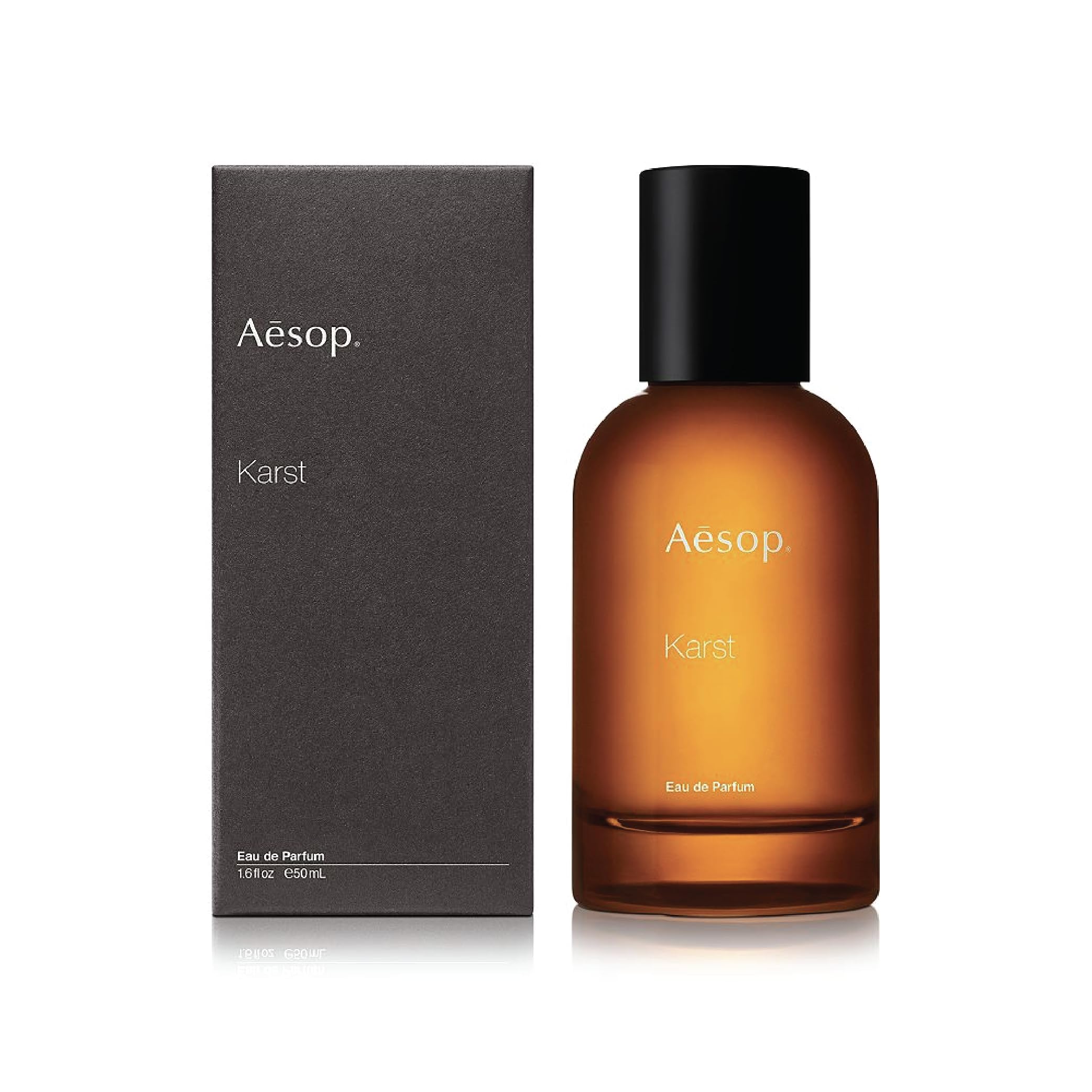 Aesop Karst Eau de Parfum - Fresh, Herbaceous Marine Fragrance with Juniper, Rosemary, and Vetiver | 1.6 oz