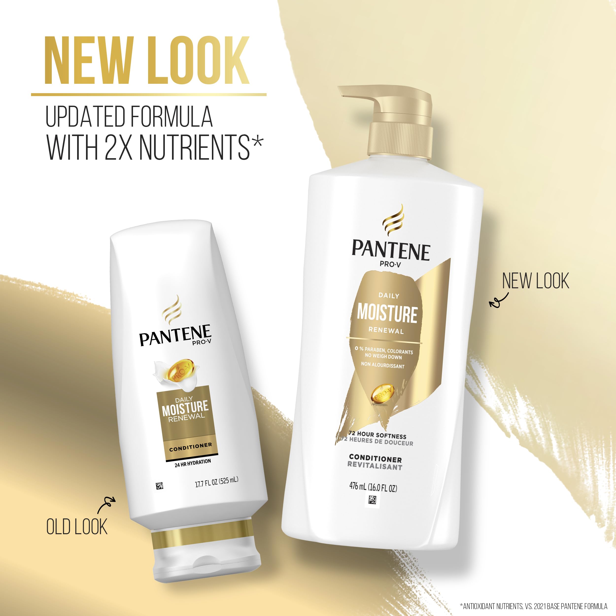 Pantene Pro-V Daily Moisture Renewal Conditioner 16 Fl Oz Pump Bottle