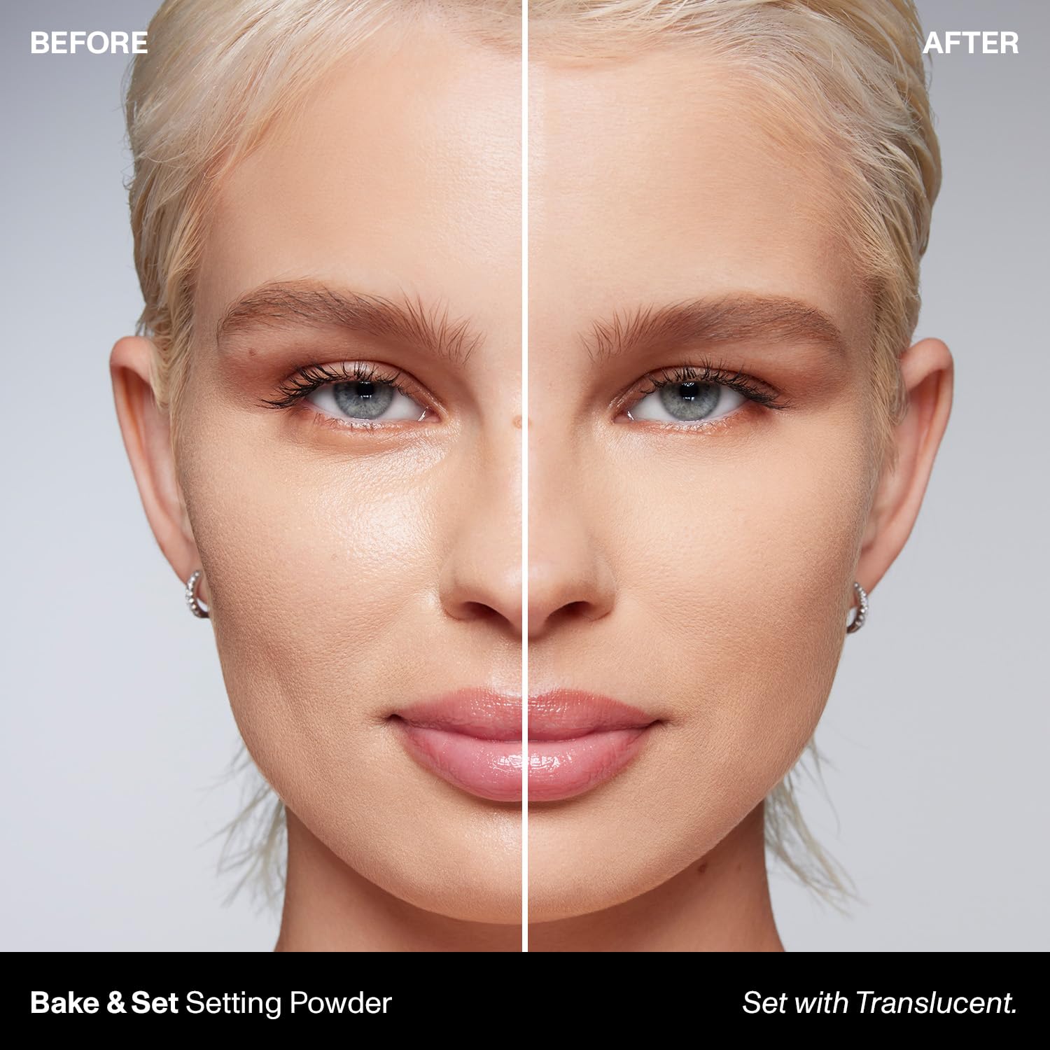 Morphe Mini Bake & Set Translucent Setting Powder - Lightweight, Talc-Free Finishing Powder for Face Makeup with a Soft, Natural