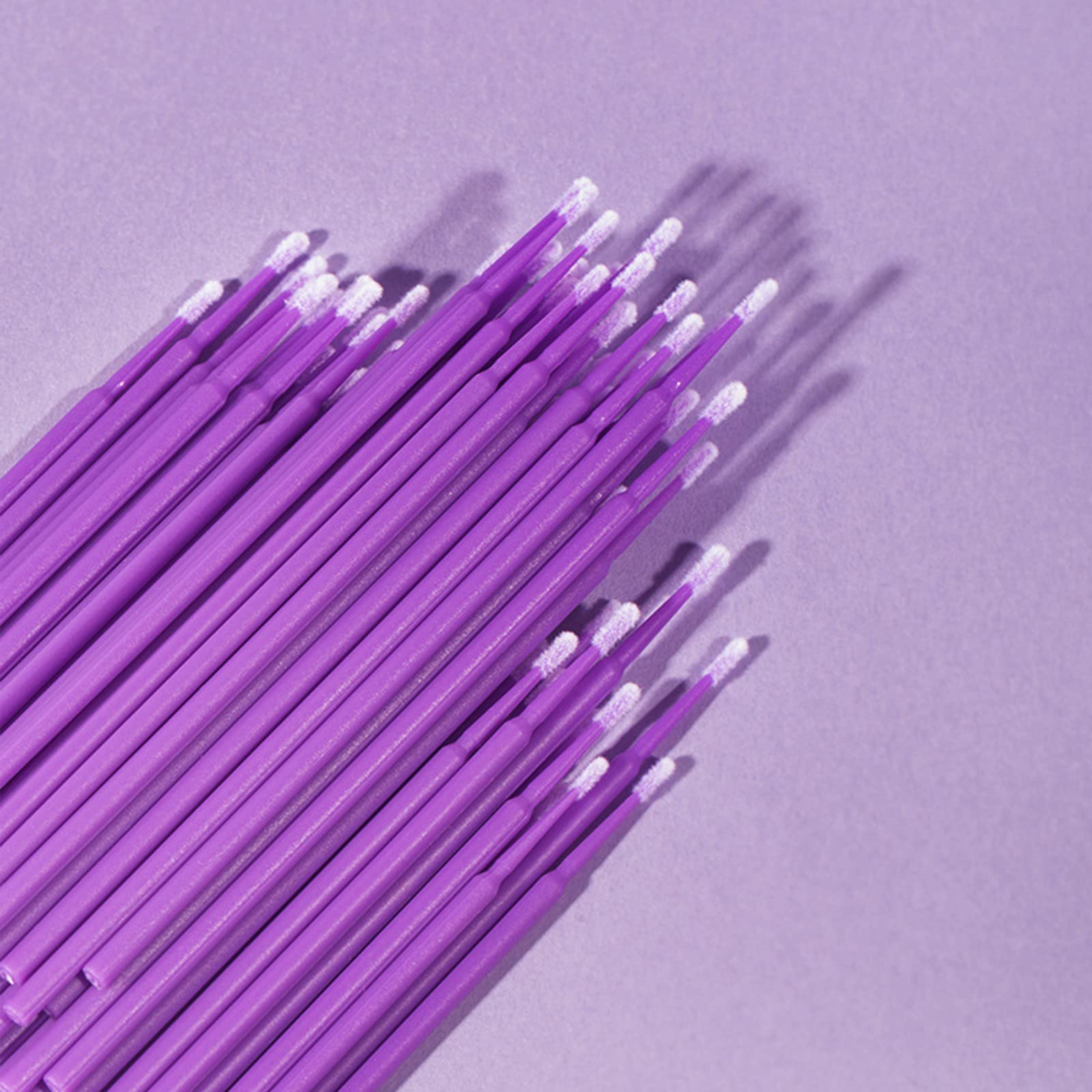 Disposable Micro Applicators Brush For Eyelash And Make Up Brushes 1200Pcs (Head Diameter: 2.0Mm)