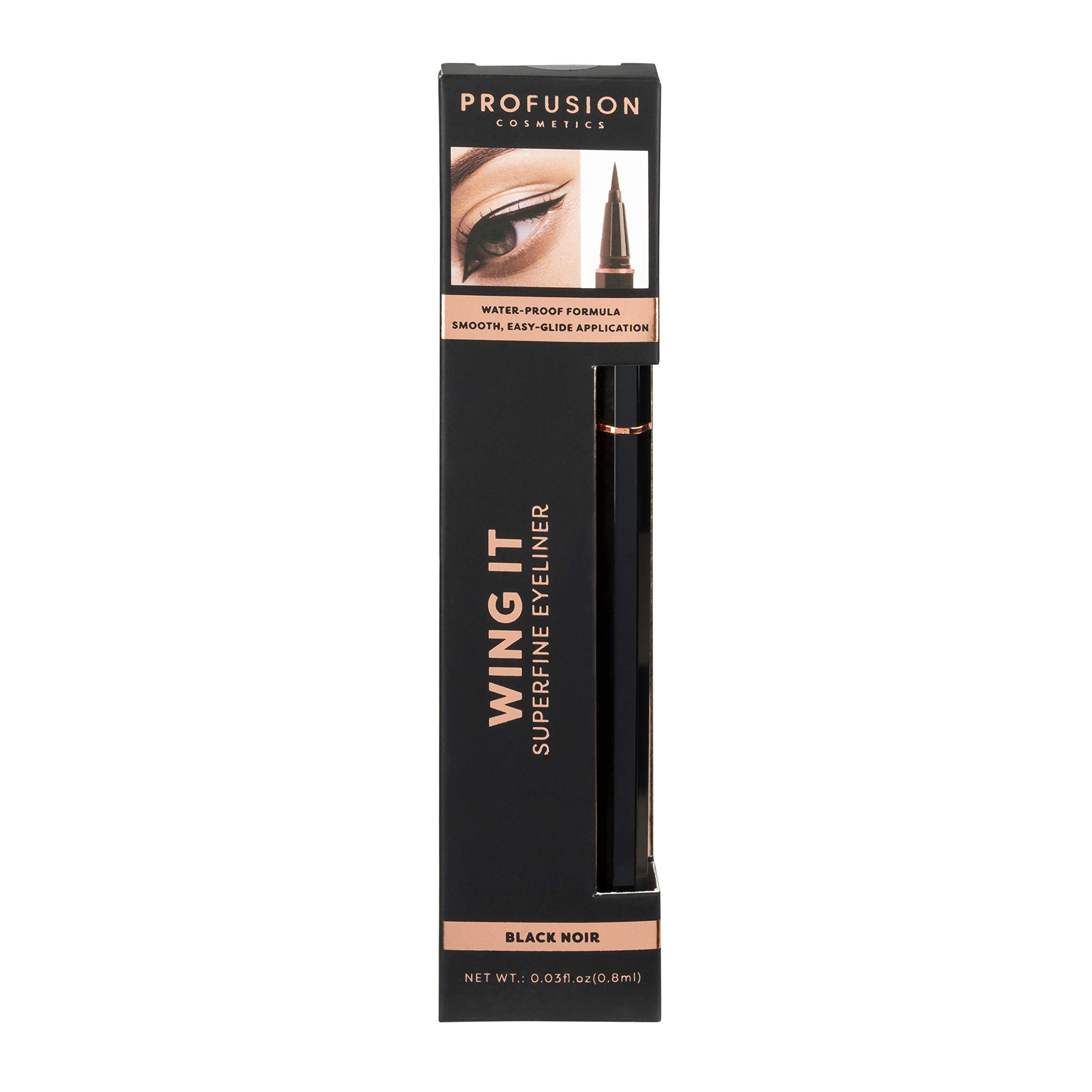 Profusion Cosmetics Wing It Superfine Eye Liner - Makeup With Long Lasting, Cruelty-Free And Wonderful Design Eye Liner