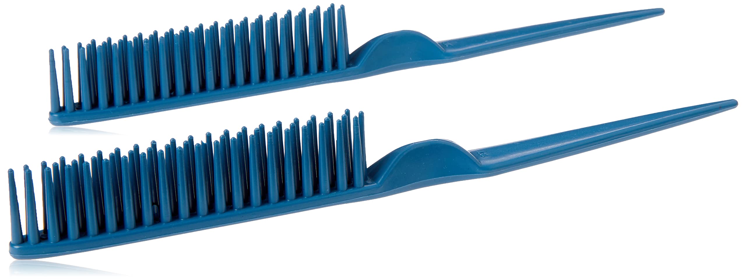 CocoBlack Naturals 3 Row Styling Comb For Detangling, Defining And Separating Curls (Blue)