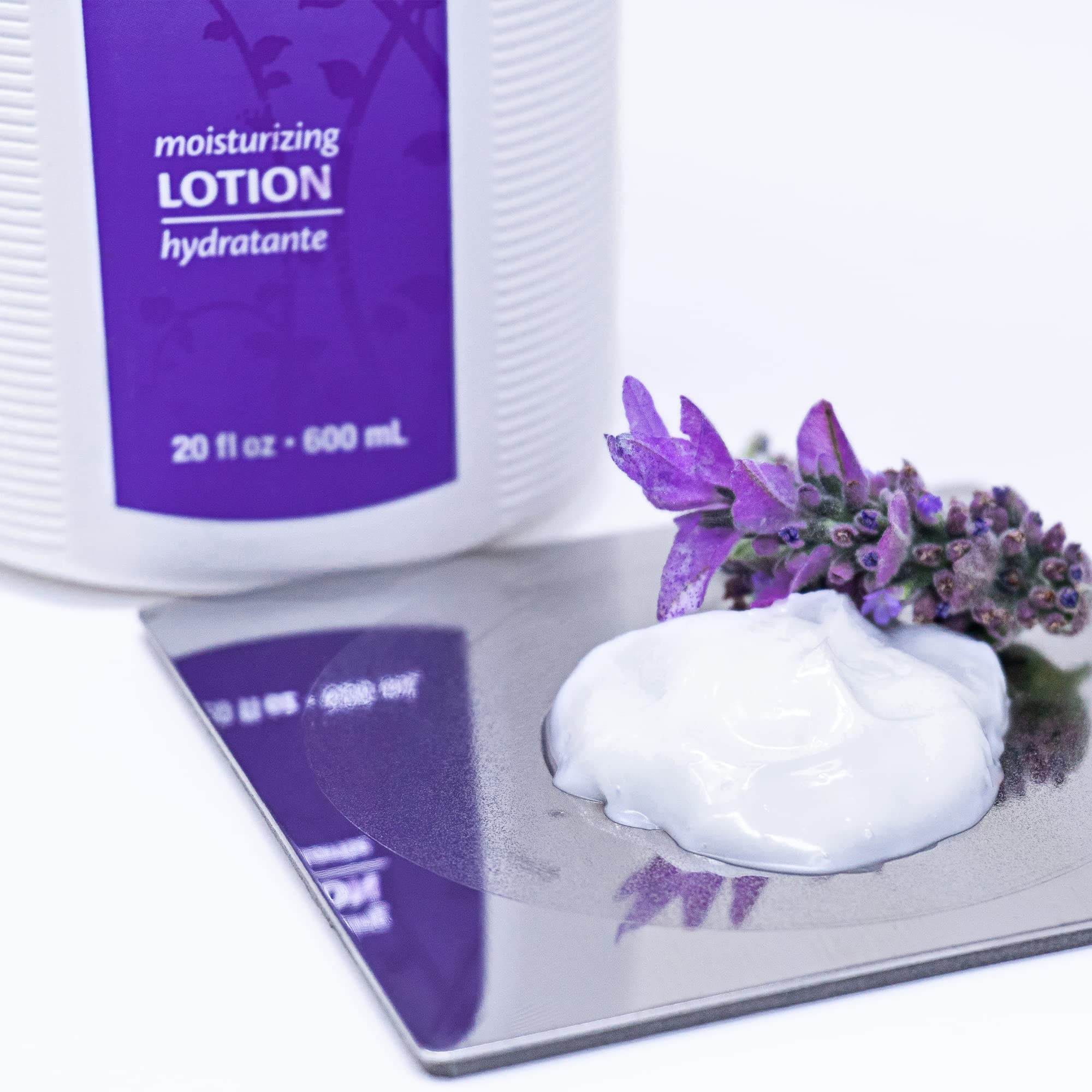 Vitabath Orchid Intrigue Everyday Skincare Set Moisturizing Shower Gel Wash, Reviving Lotion & Exfoliating Body Scrubber Pouf -